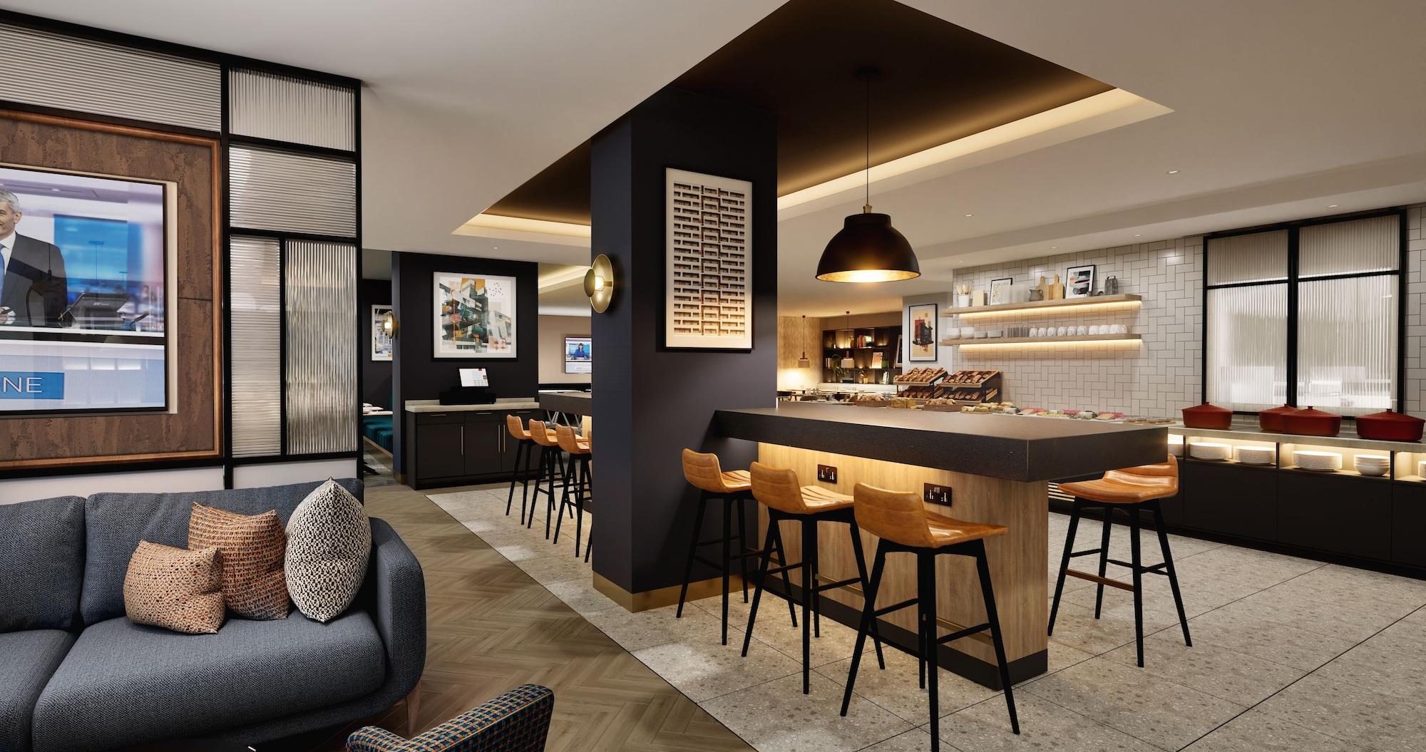 Bar/Salón Home2 Suites By Hilton Dublin City Centre