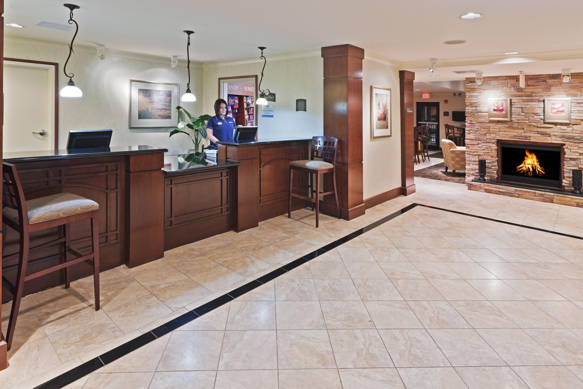 Vista Lobby Staybridge Suites Wichita by IHG