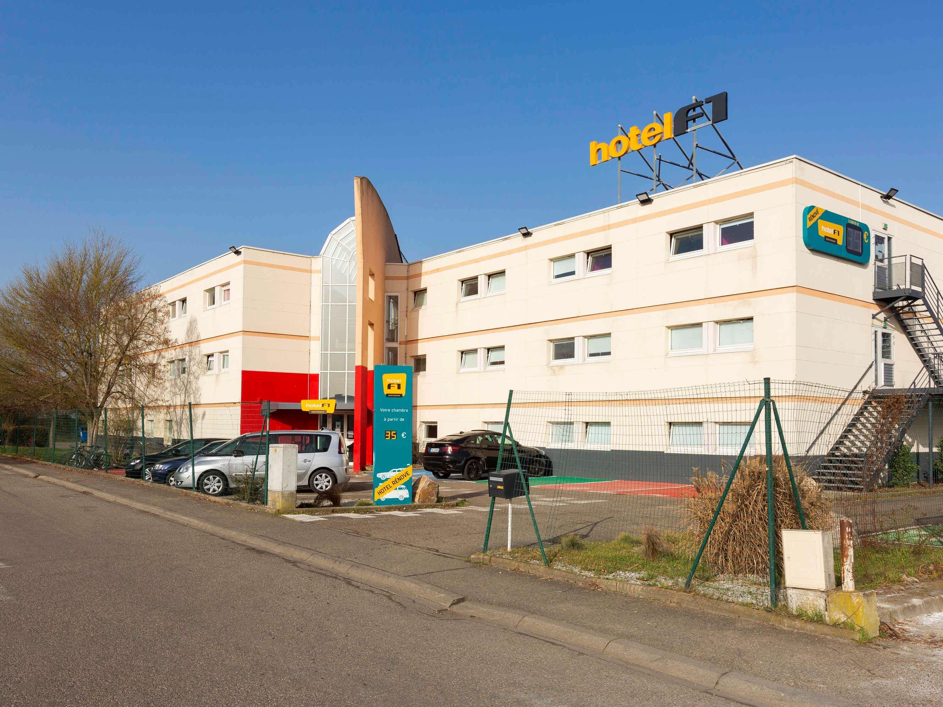 Vista Exterior Hotel F1 Strasbourg Sud La vigie