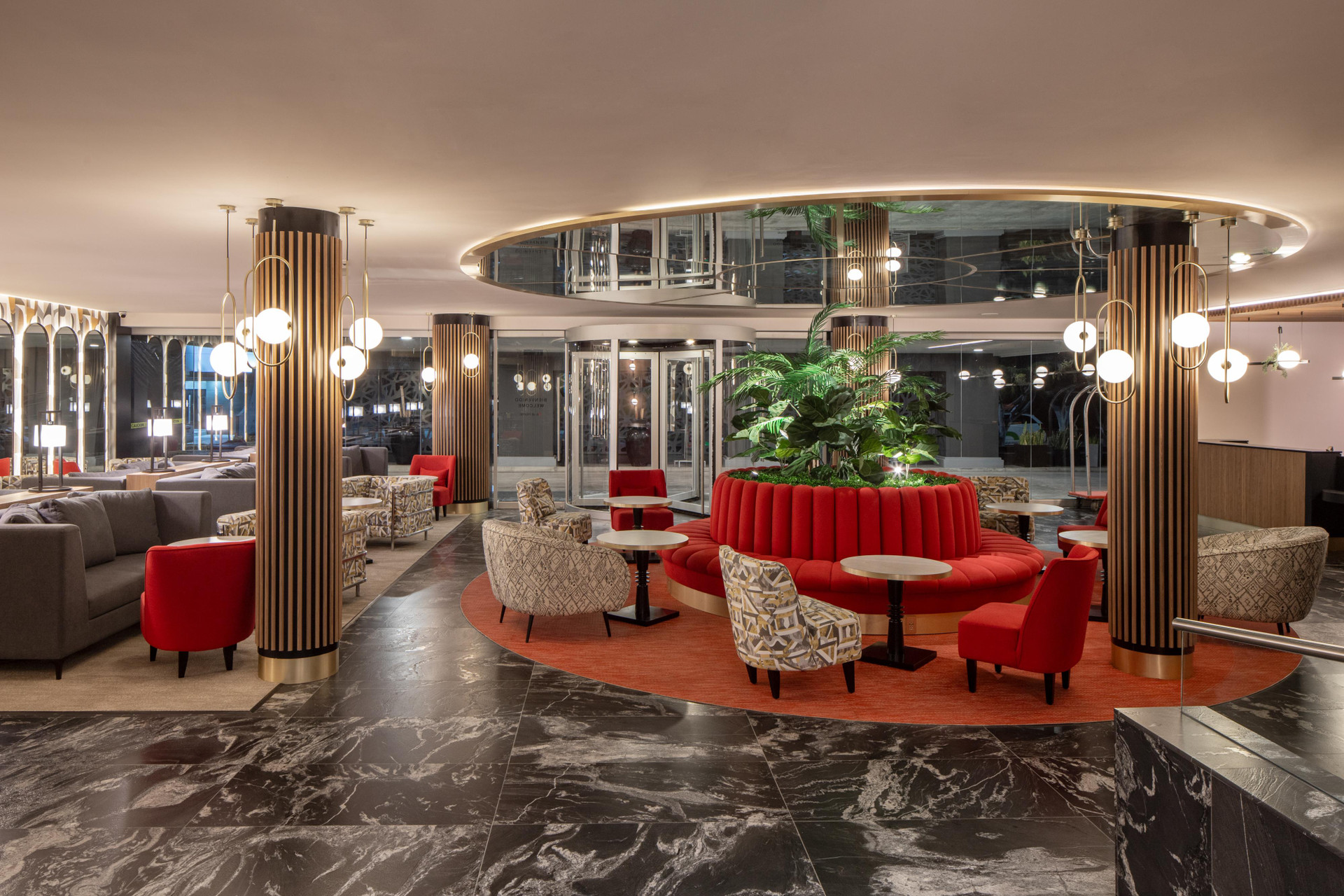 Vista Lobby Hotel Real del Río