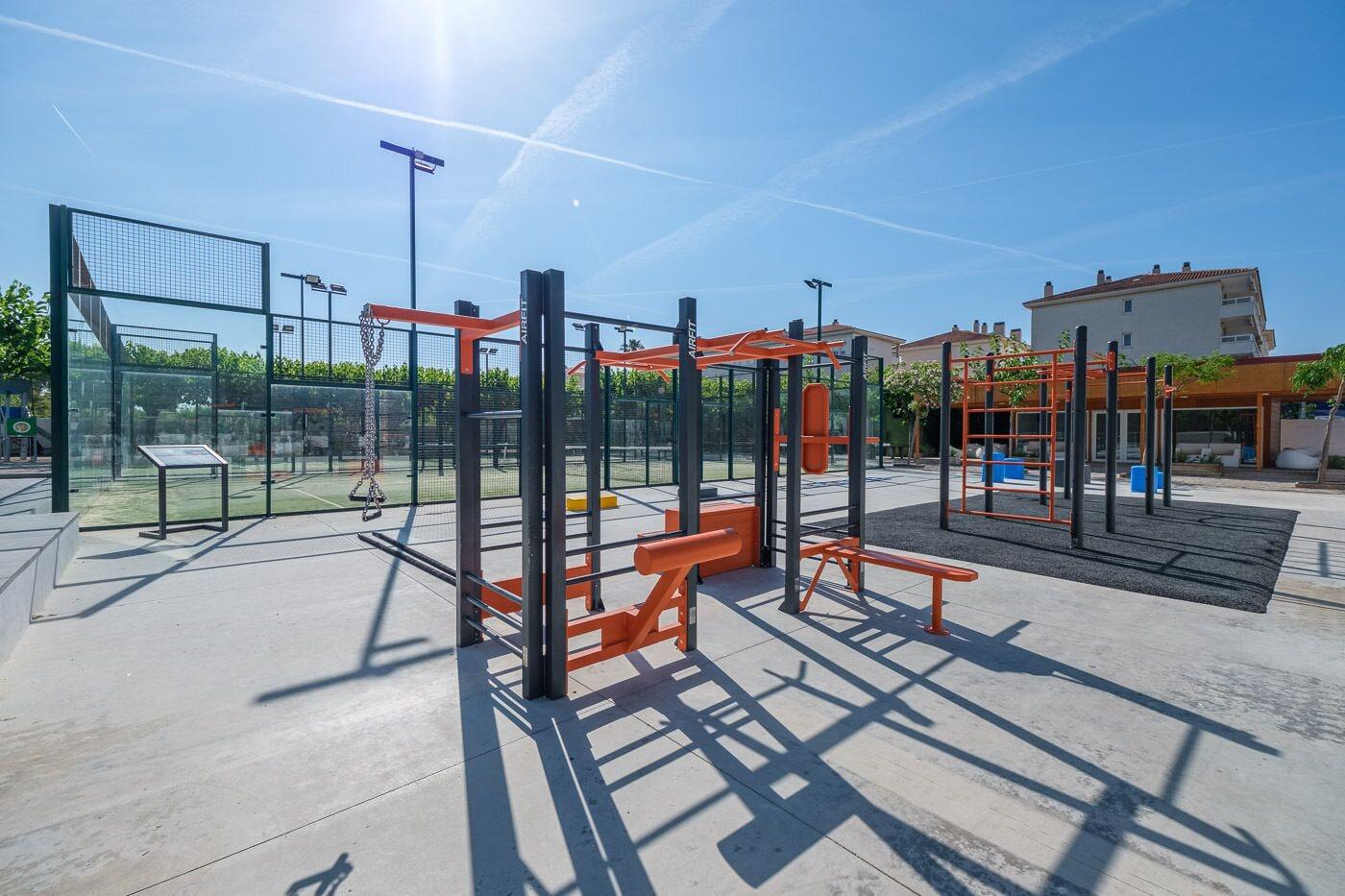 Gimnasio Camping Estival Vendrell Platja