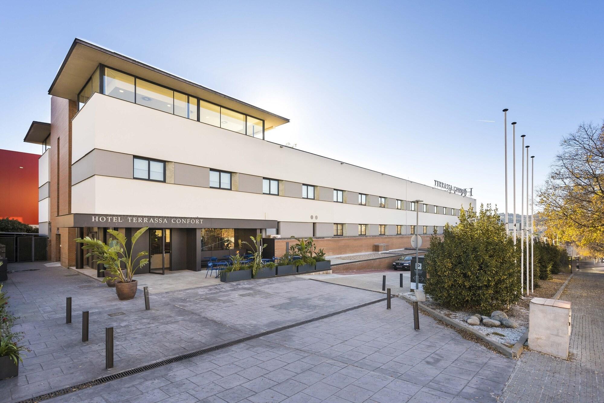 Vista Exterior Hotel Terrassa Confort