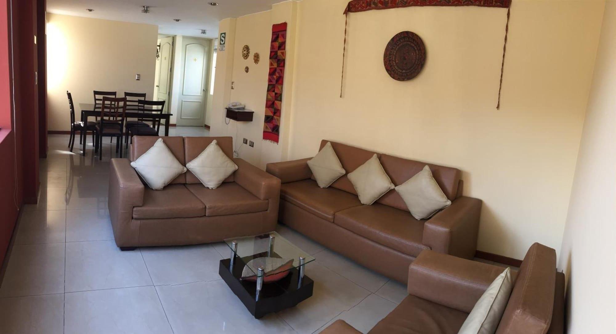 Equipamiento de Habitación Apart Hotel Incamin