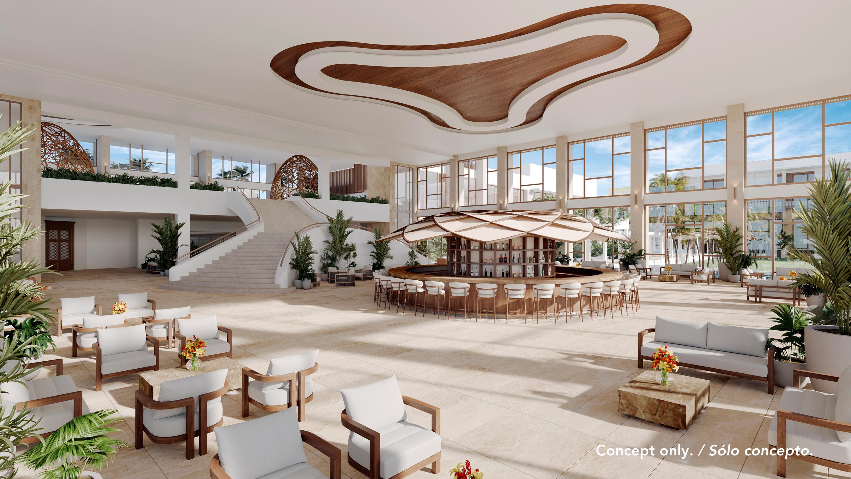 Vista Lobby Majestic Mirage Costa Mujeres - All Suite Resort