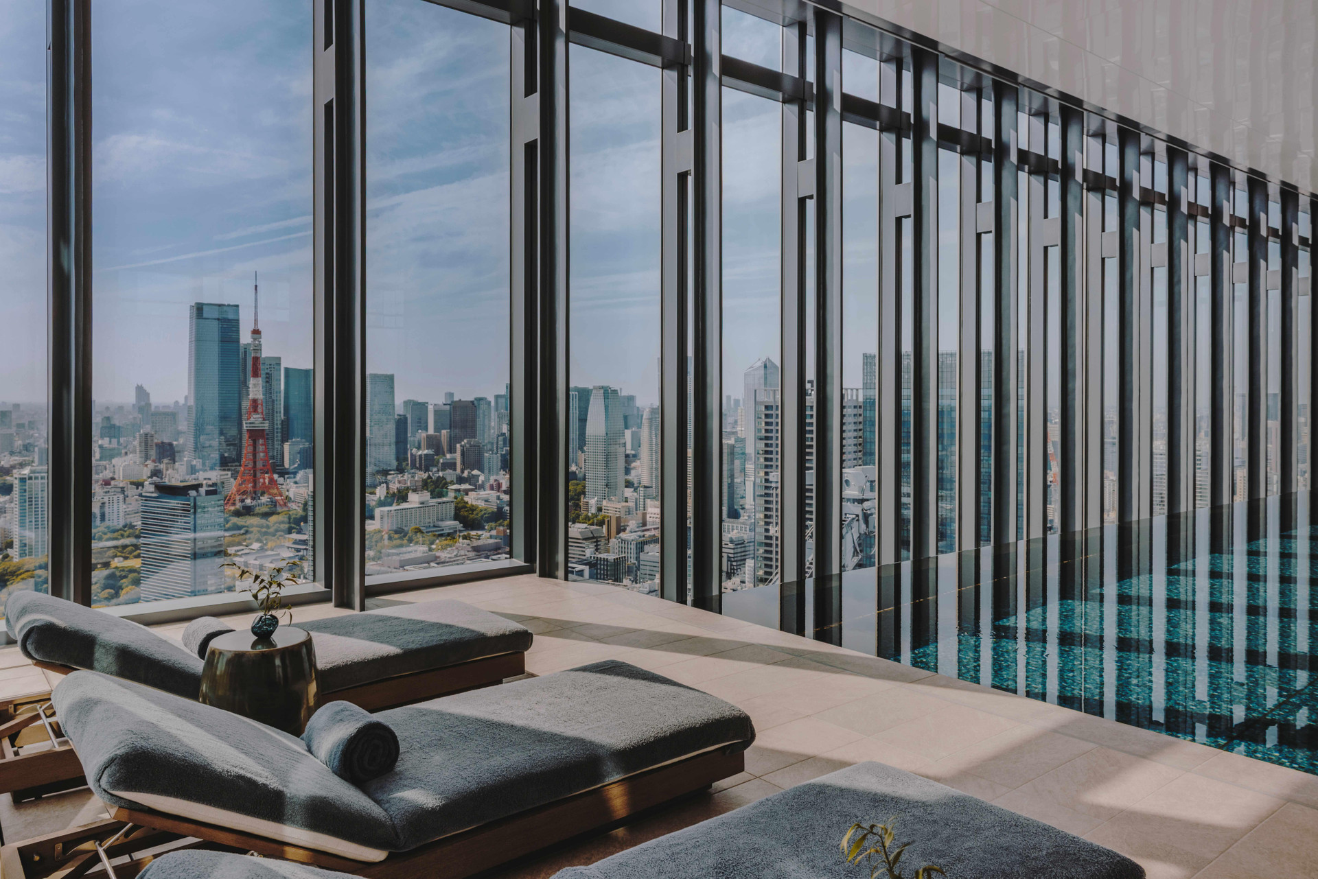 Vista Piscina Fairmont Tokyo