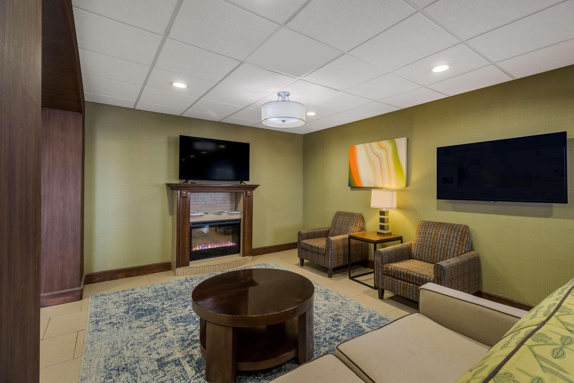 Vista Lobby Best Western Temple Inn & Suites