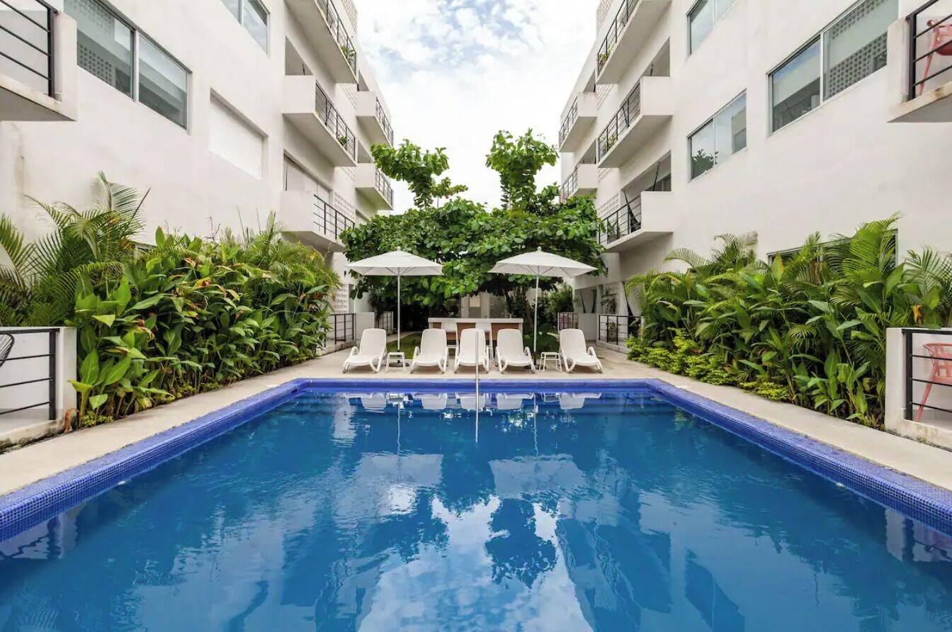 Vista Piscina Papaya Suites Diamante - Adults Only