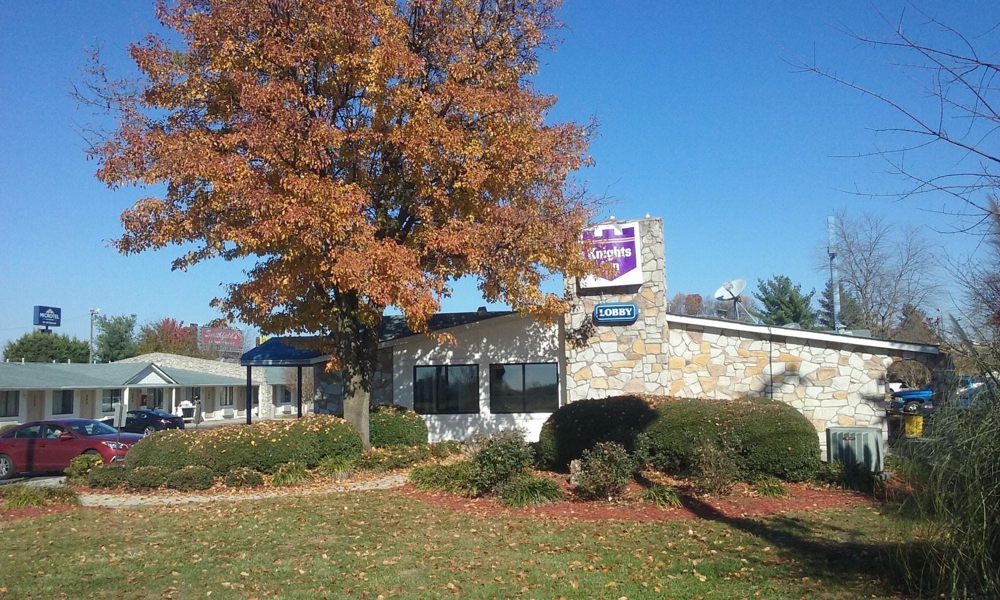 Vista Exterior Knights Inn Burlington, NC