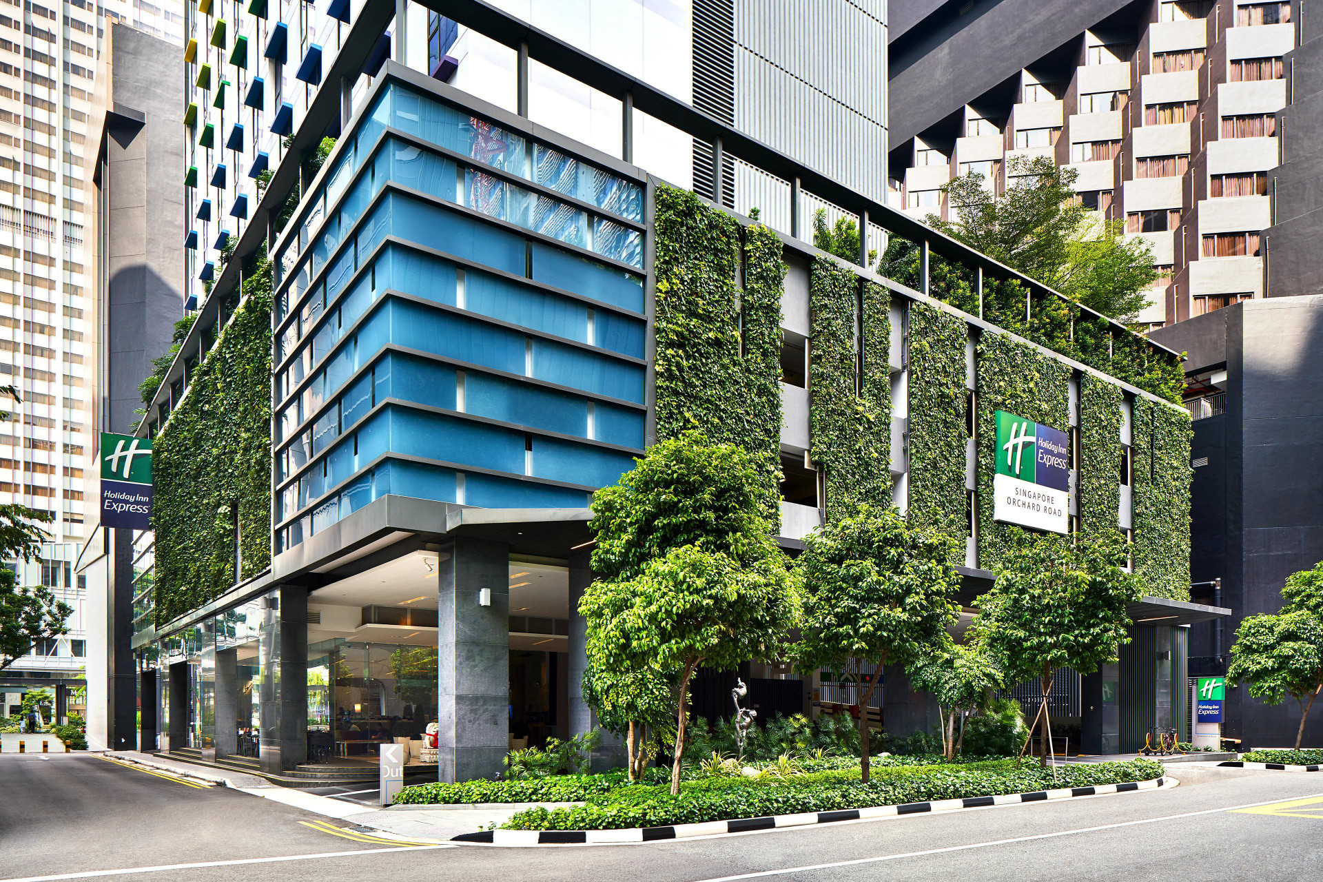 Vista Exterior Holiday Inn Express Singapore Orchard Road by IHG