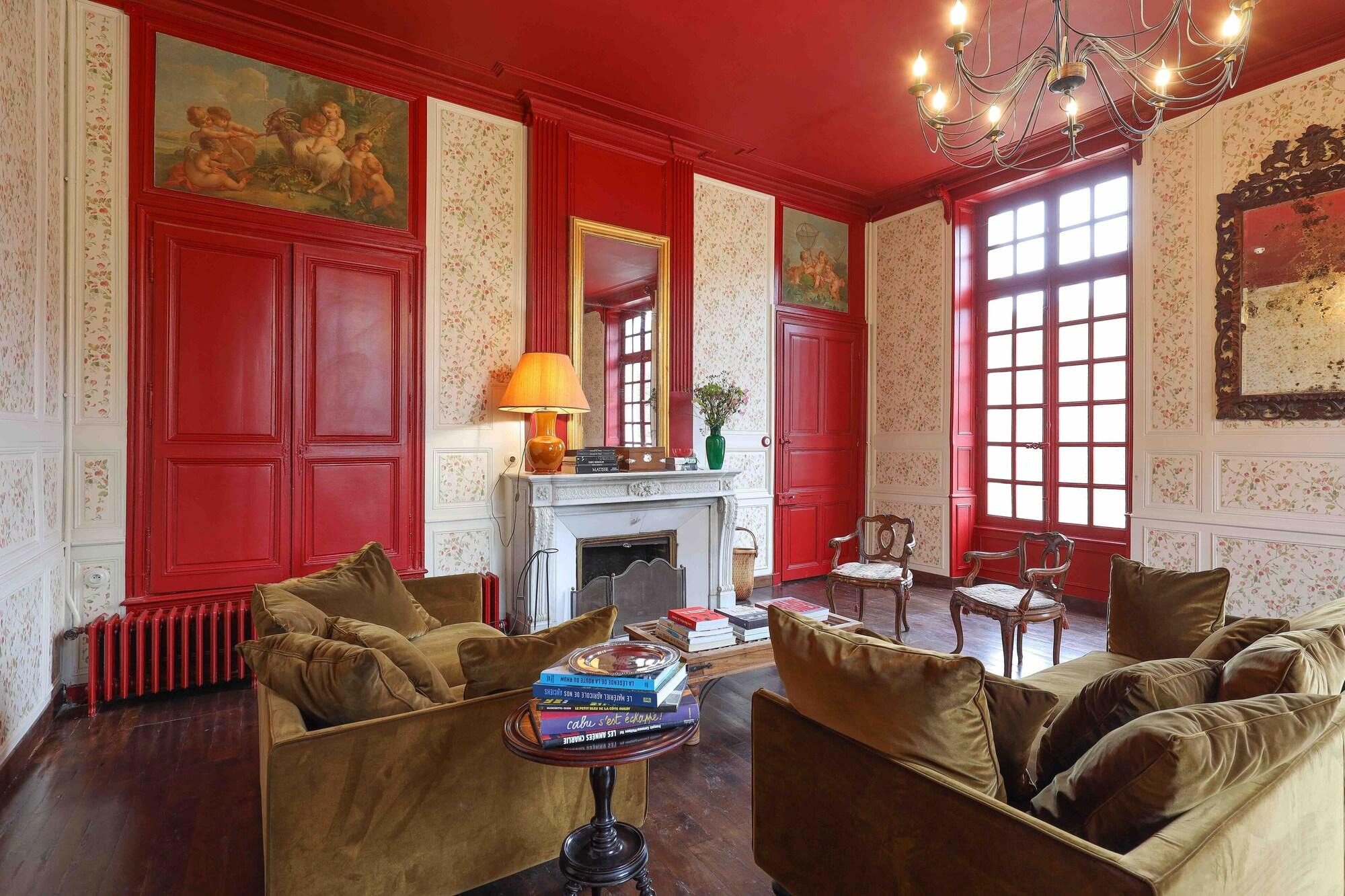 Vista Lobby Château de la Huberdière