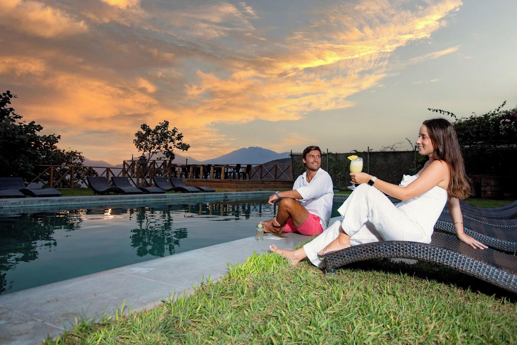 Vista Piscina Ranch Pachacamac