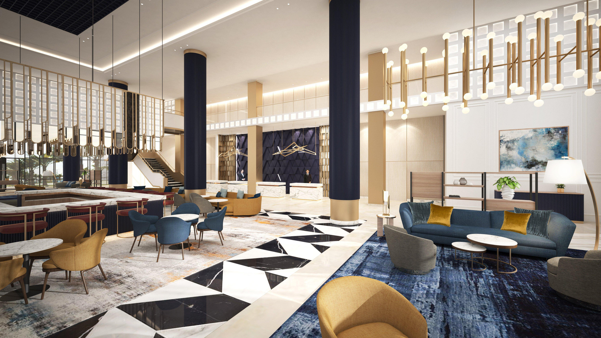 Vista Lobby Voco Jeddah Gate