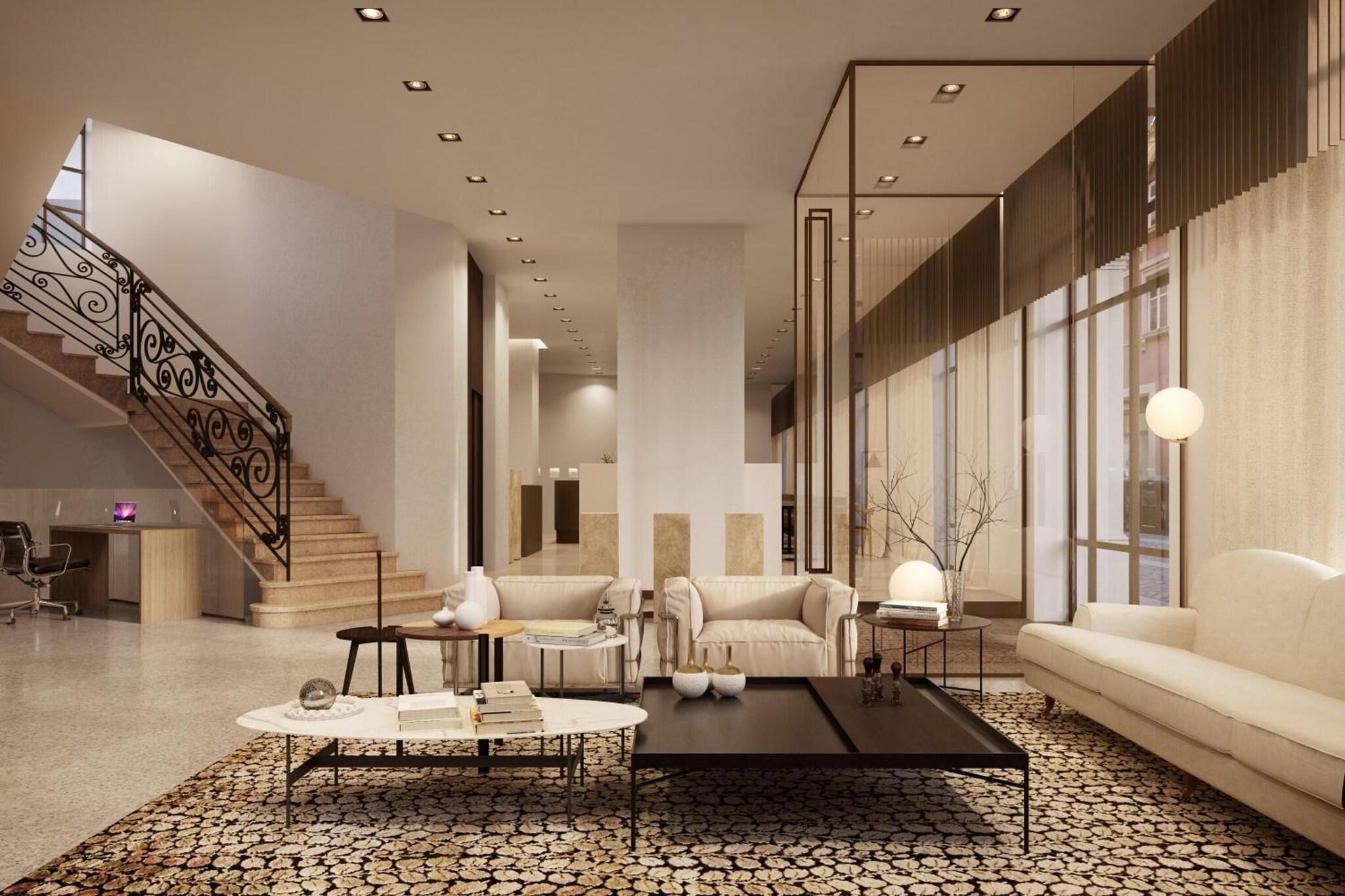 Vista Lobby Boutique hotel touring
