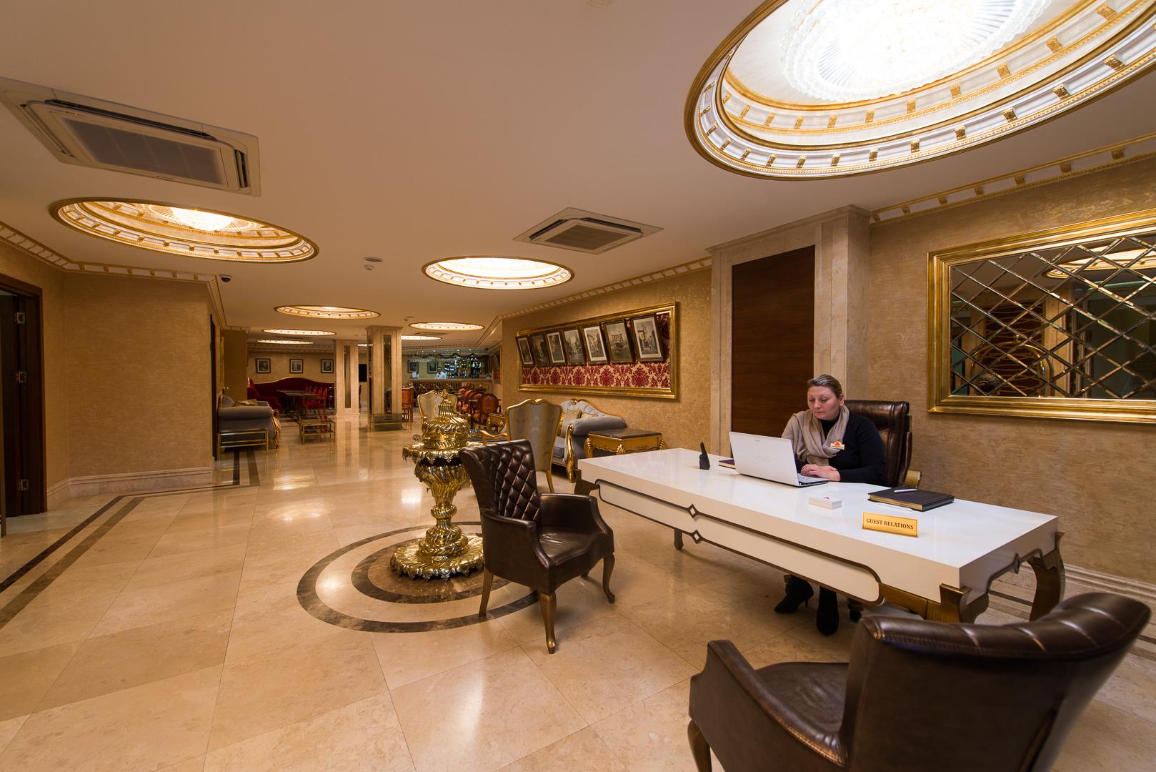 Vista Lobby Antea Hotel