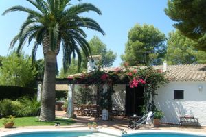 Alquiler Vacacional - Villa Can Singala, Playa Puerto Pollensa Mallorca, private garden and pool
