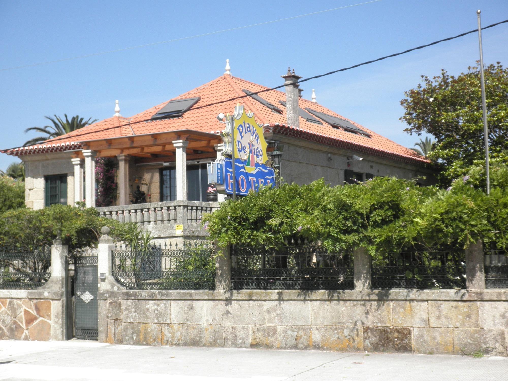 Vista Exterior Hotel Playa de Vigo