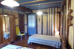 Alquiler Vacacional - Loft cottage: covered terrace, swimming pool, outdoor area, park, garage