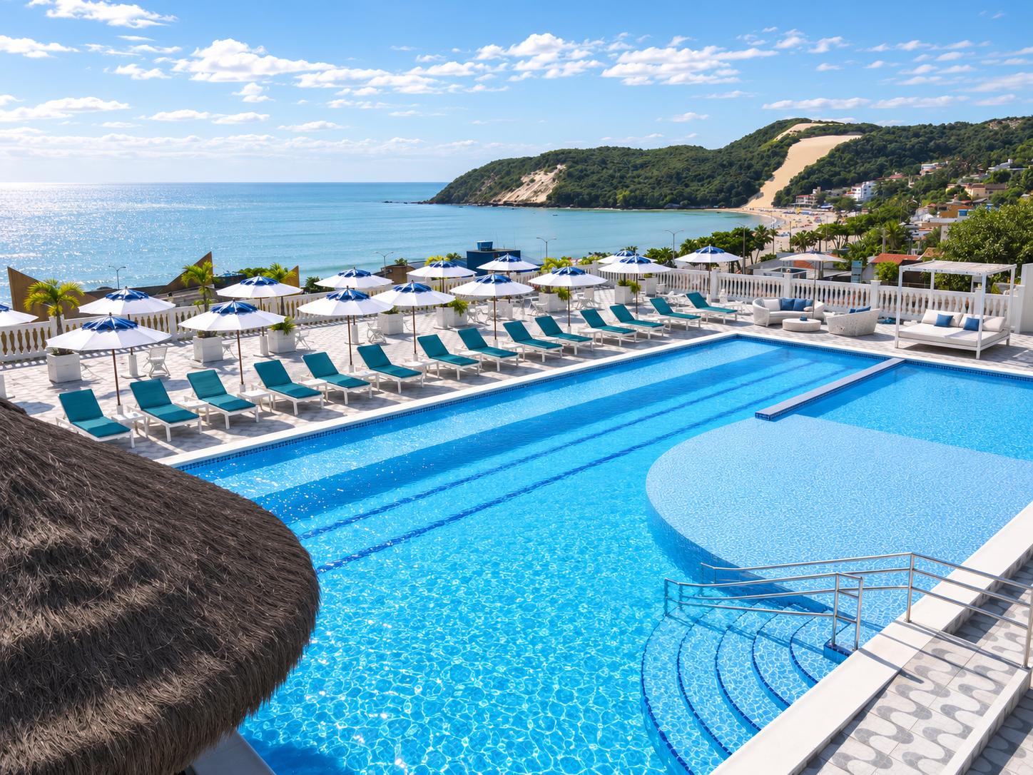 Vista Piscina SERHS Beach Hotel