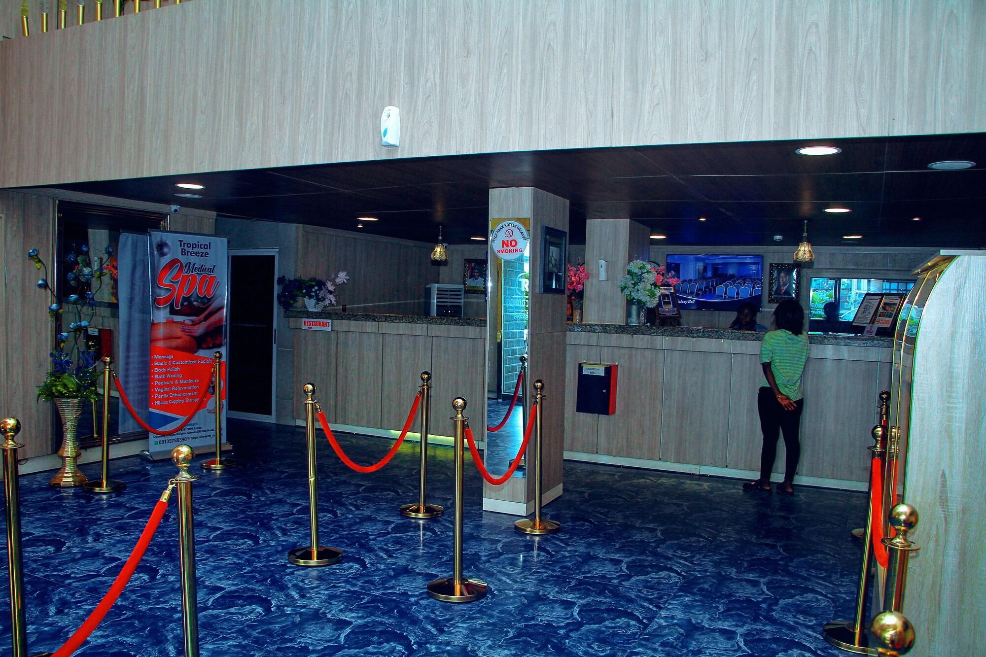 Vista Lobby Top Rank Hotel Galaxy Asaba