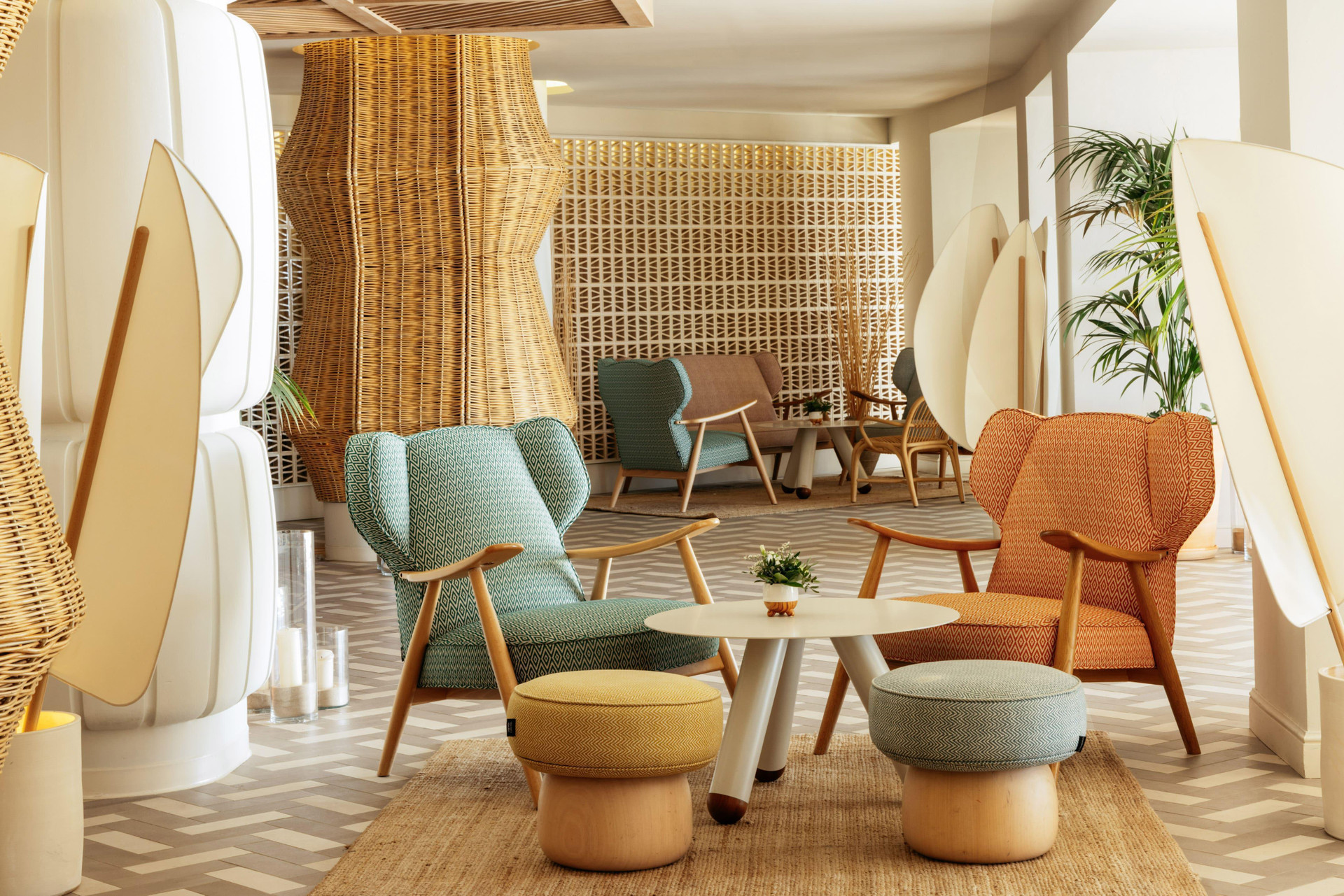 Vista Lobby ME Sitges Terramar