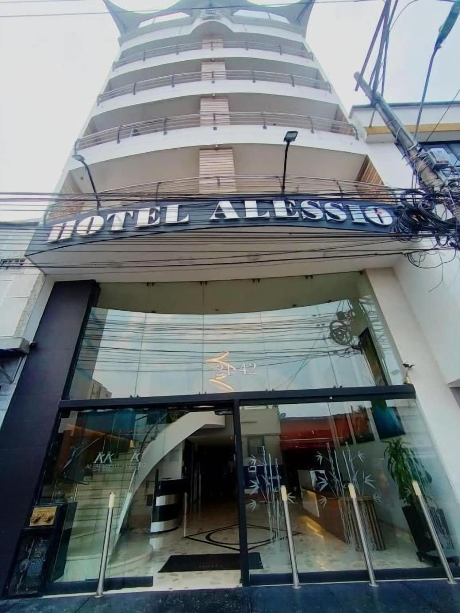 Vista Exterior Hotel Alessio