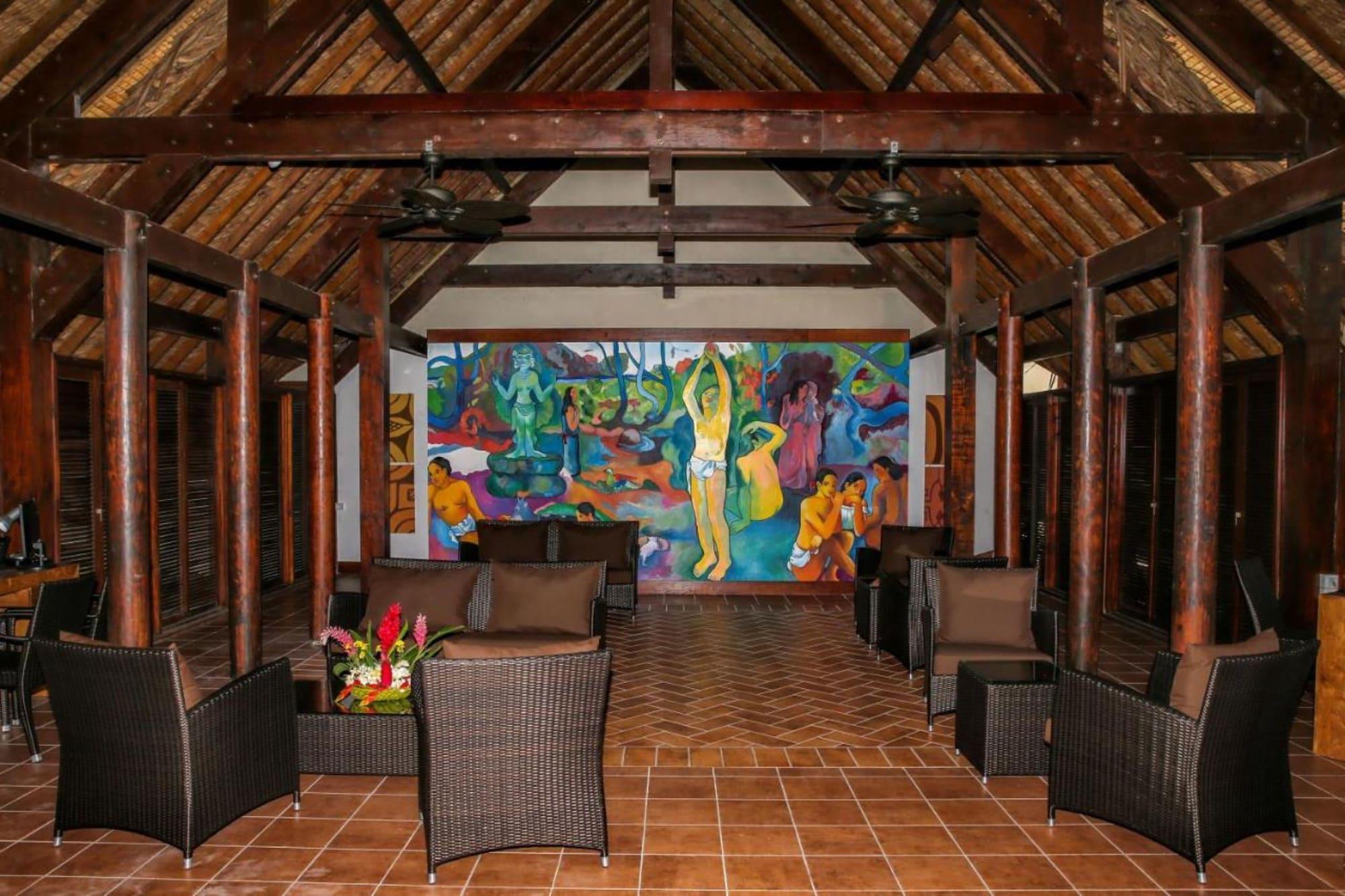 Vista Lobby Hotel Royal Bora Bora