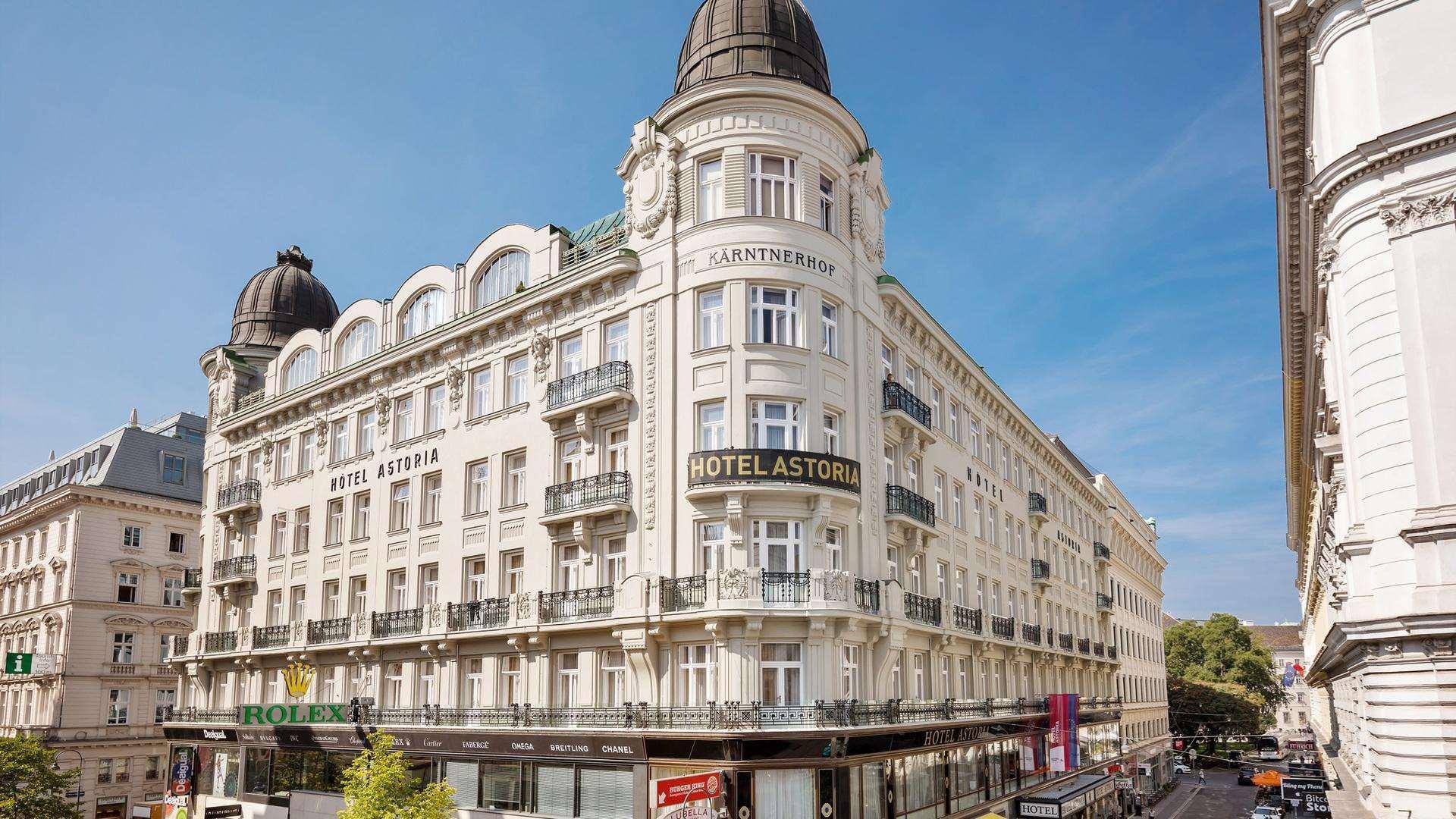 Vista Exterior Hotel Astoria Vienna, Curio Collection by Hilton