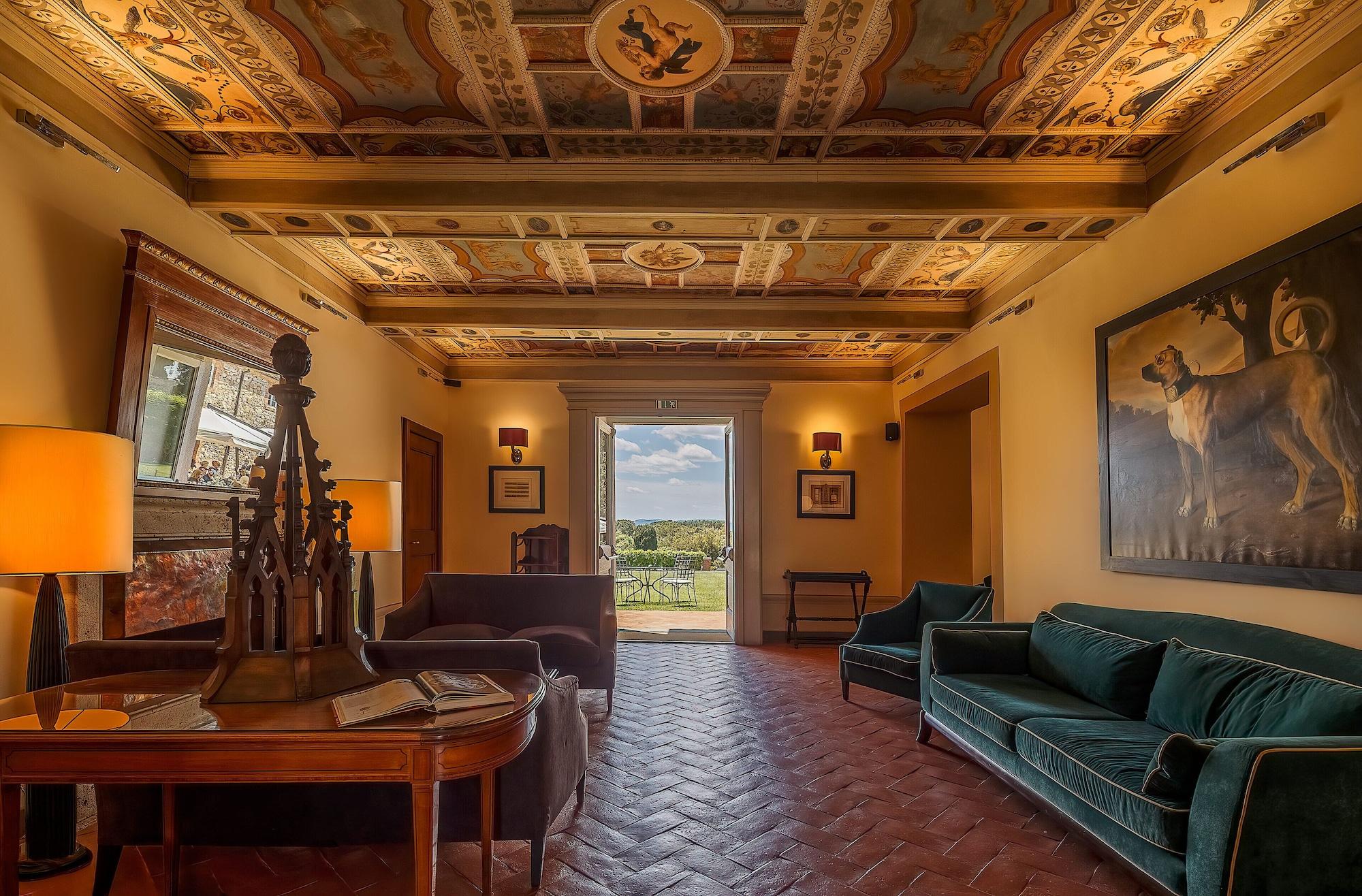 Vista Lobby Borgo Scopeto Wine & Country Relais