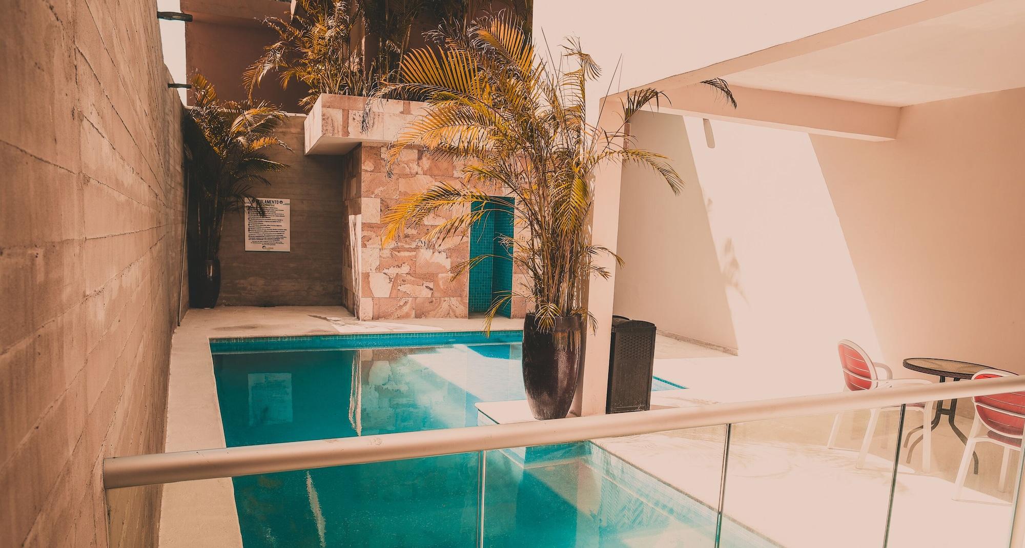 Vista Piscina Hotel Villamar