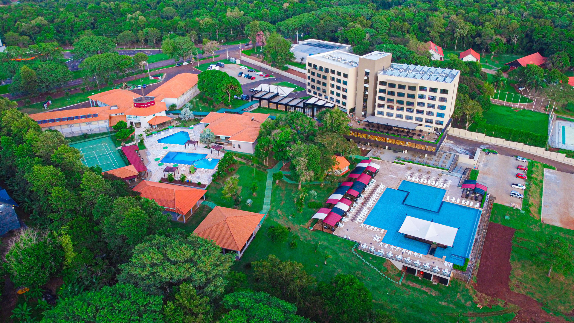 Vista Exterior Complexo Eco Cataratas Resort by SJ