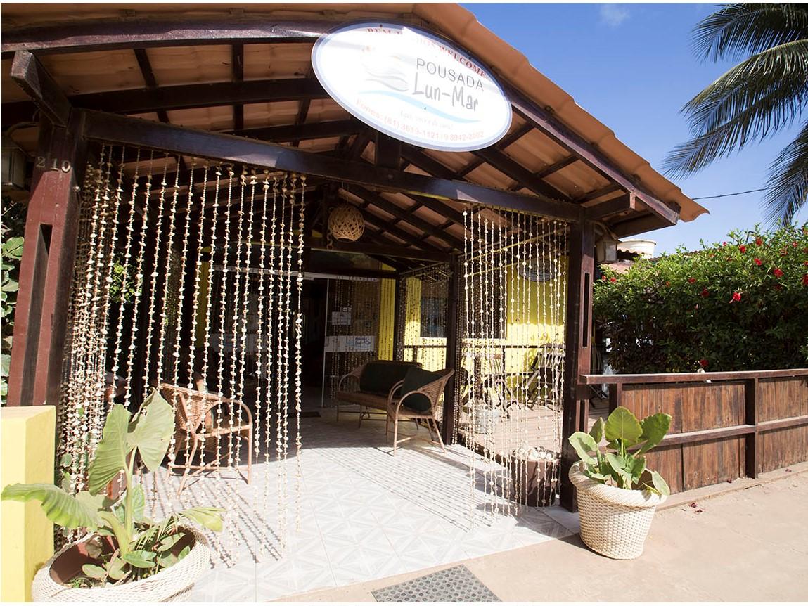 Vista Lobby Pousada Ares de Noronha