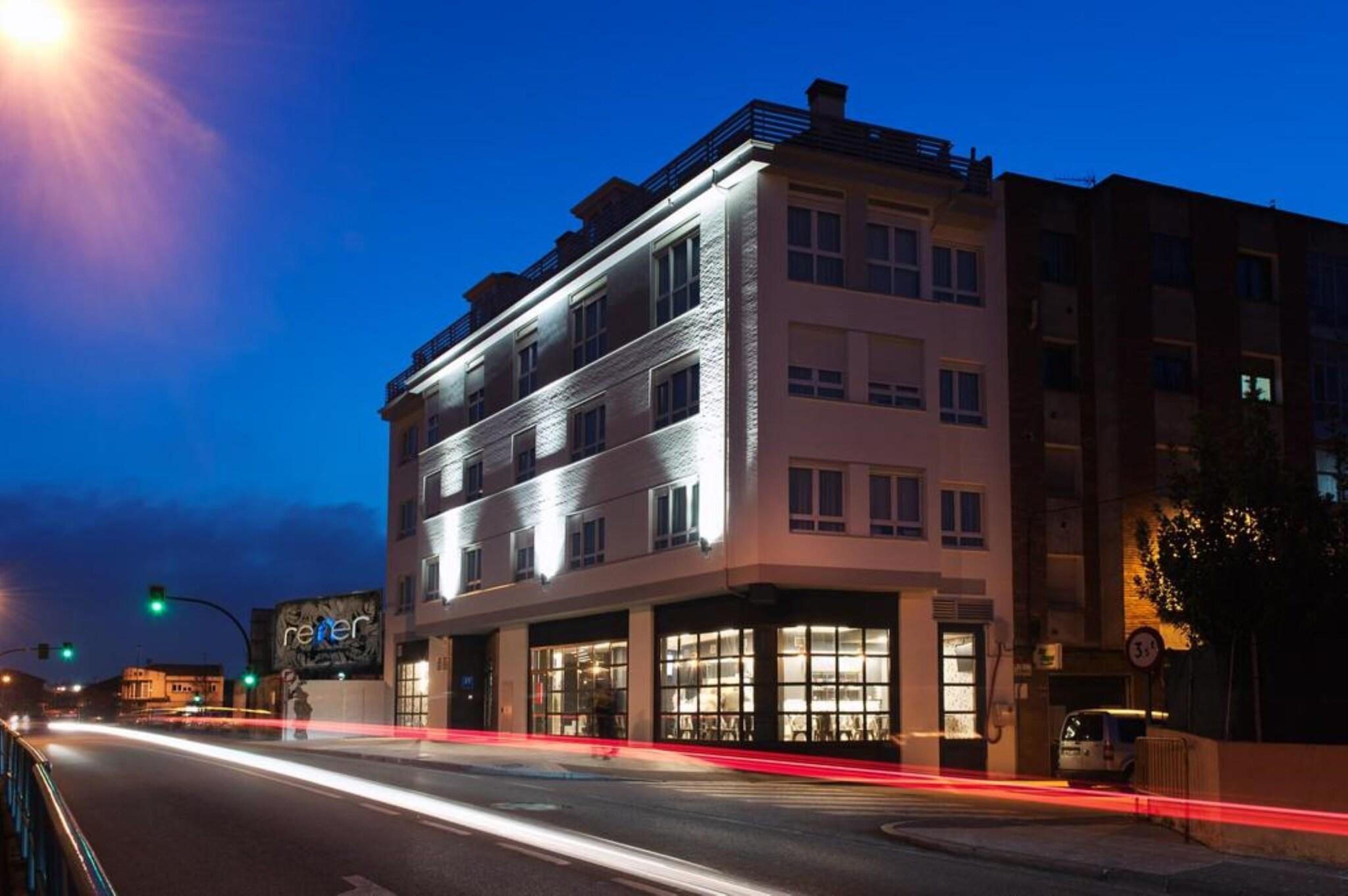 Vista Exterior Hotel Los Campones
