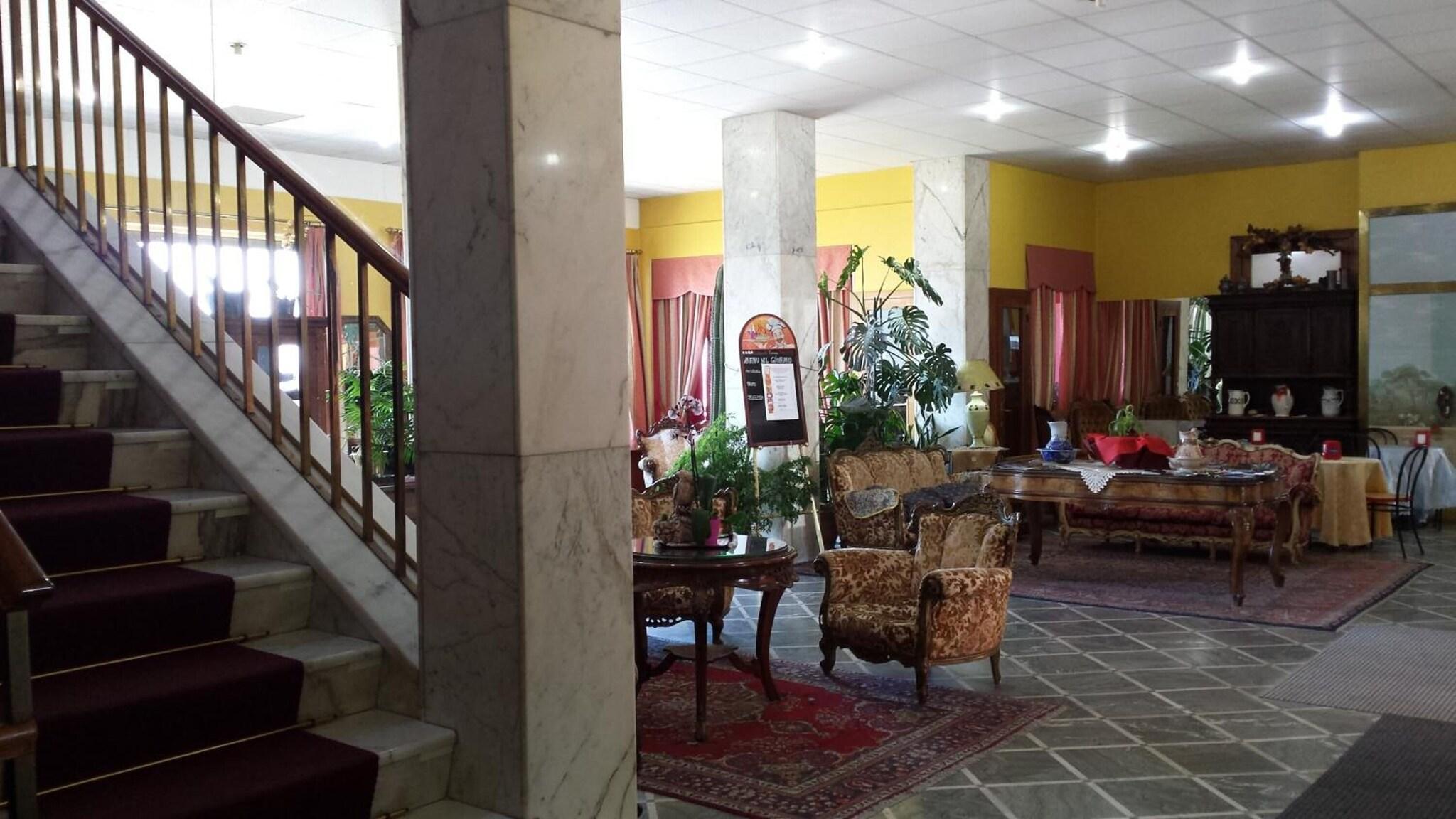 Vista Lobby Grande Albergo Abruzzo