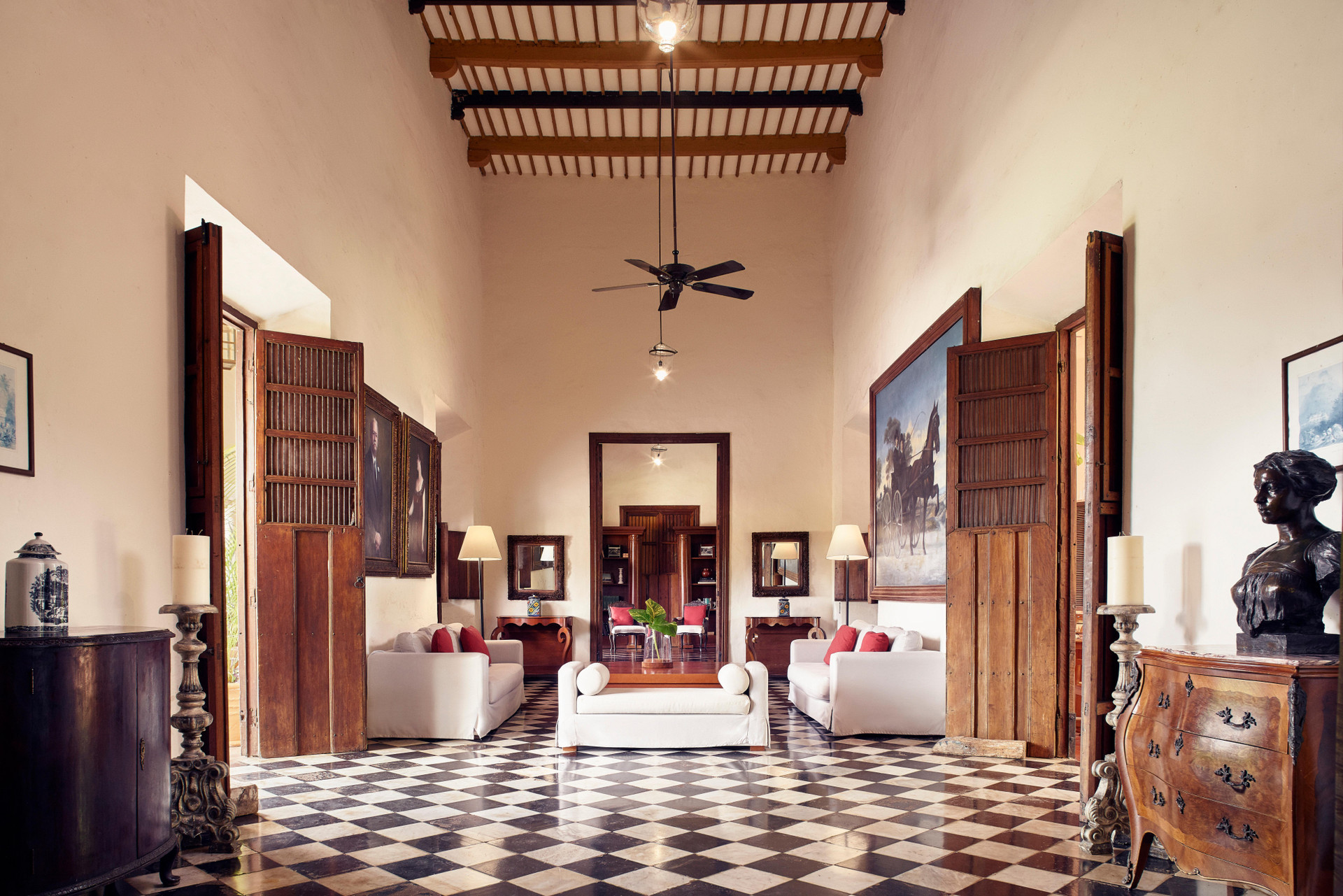 Vista Lobby Hacienda Temozon Sur