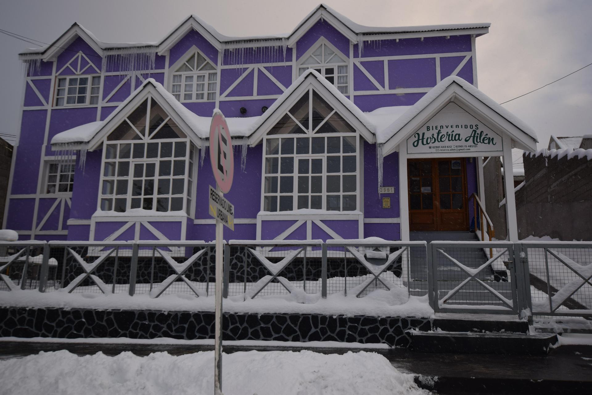 Vista Exterior Hostería Ailén