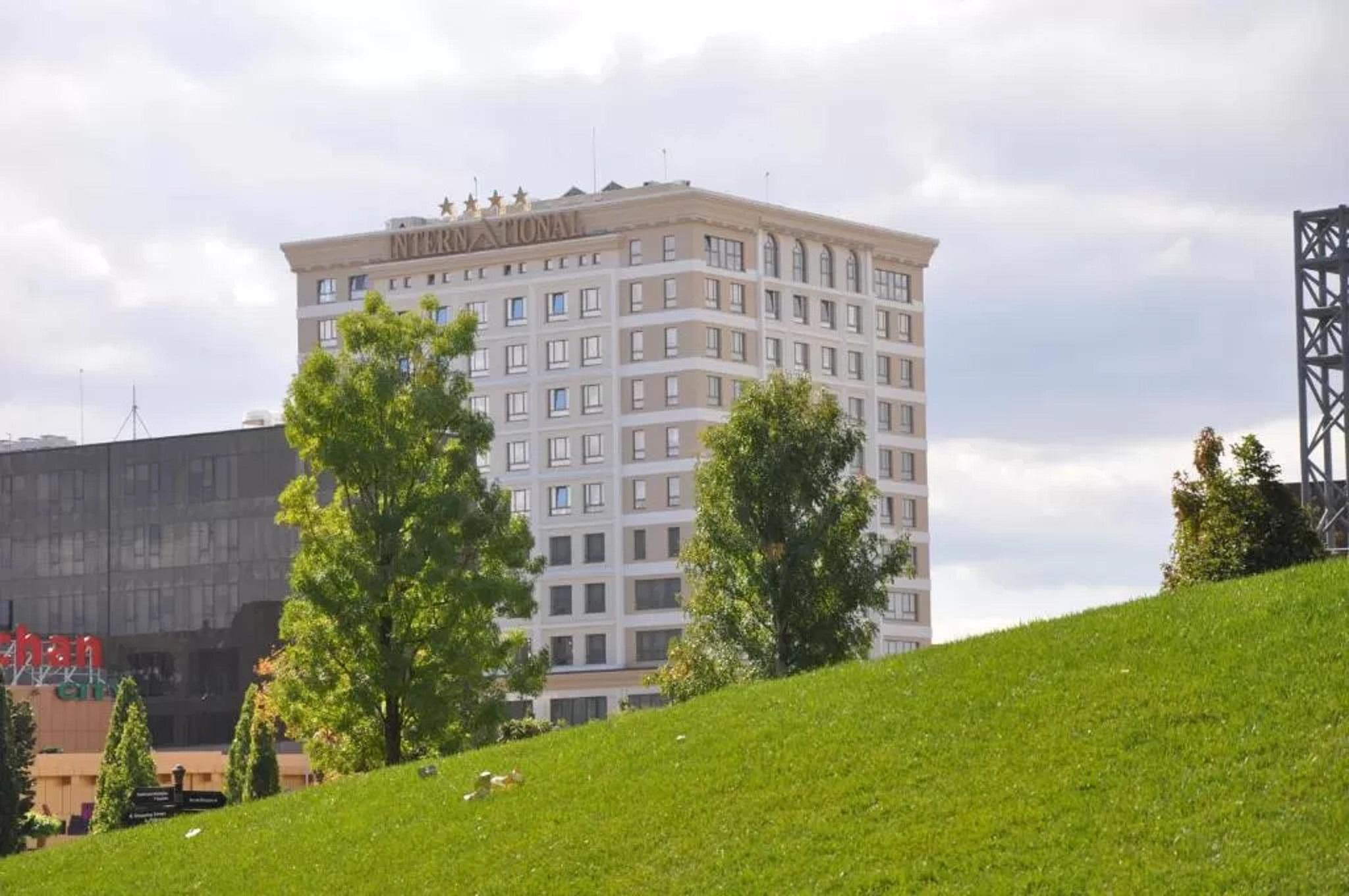 Vista Exterior Hotel International Iasi