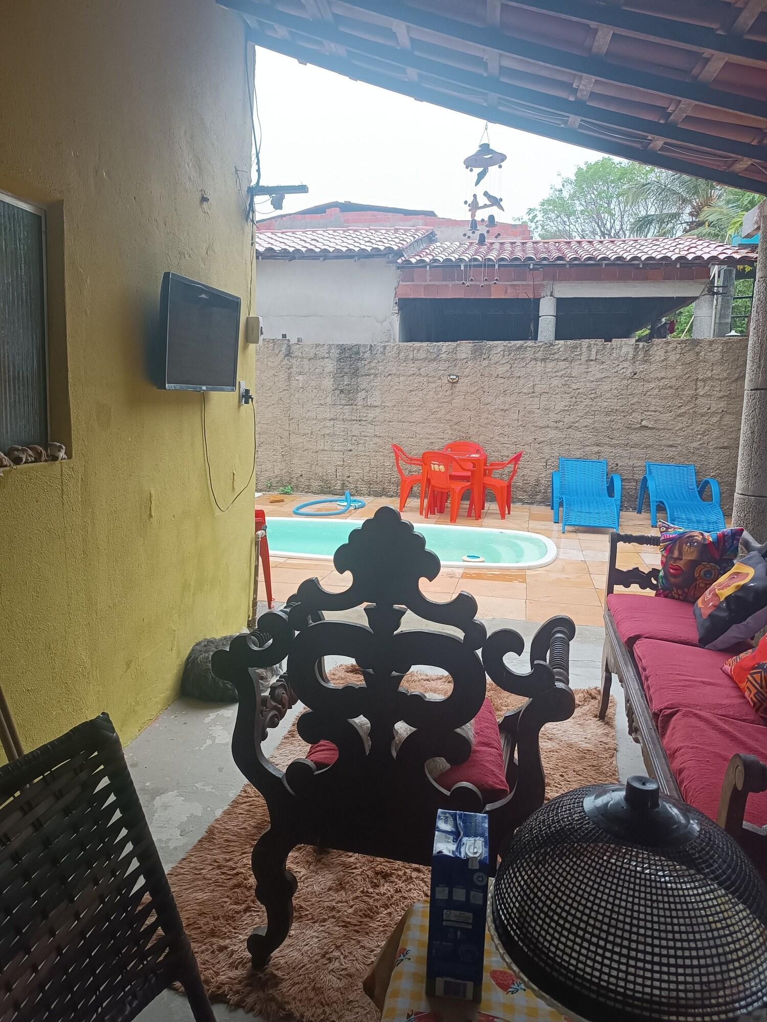 Vista Lobby pousada maria flor