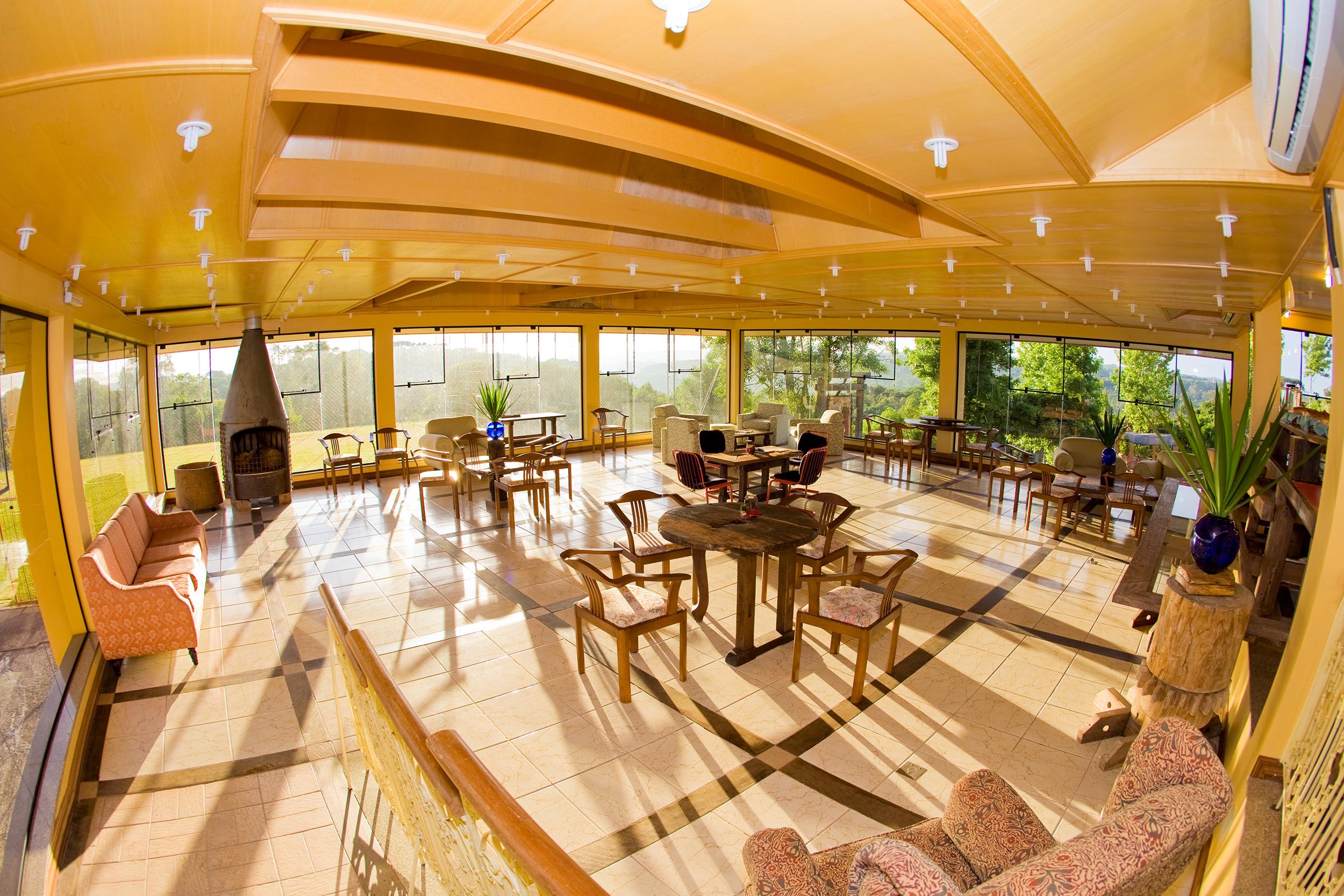 Vista Lobby Letto Hotel Flores da Cunha