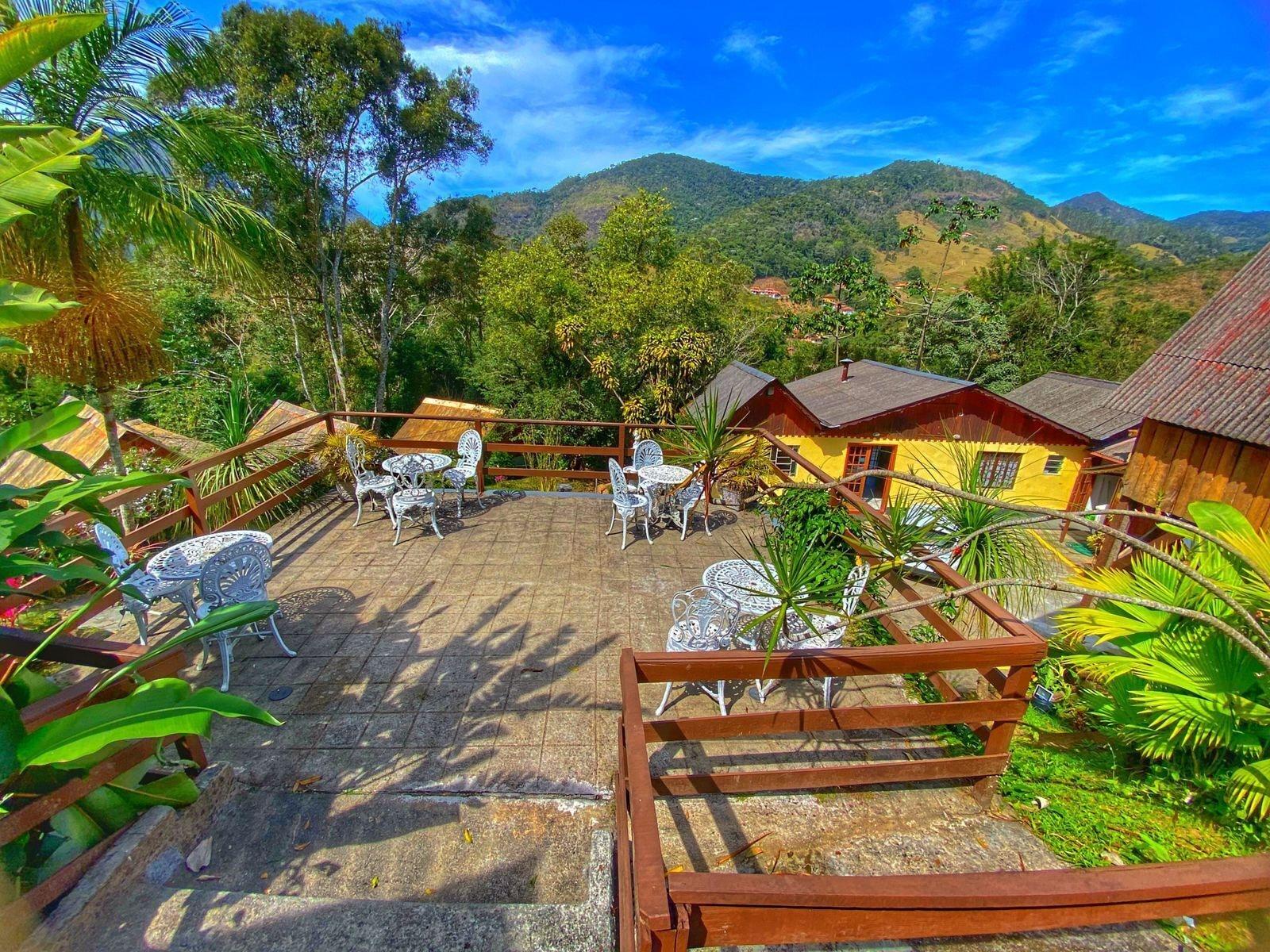 Vista Exterior Pousada Colibri Serrano