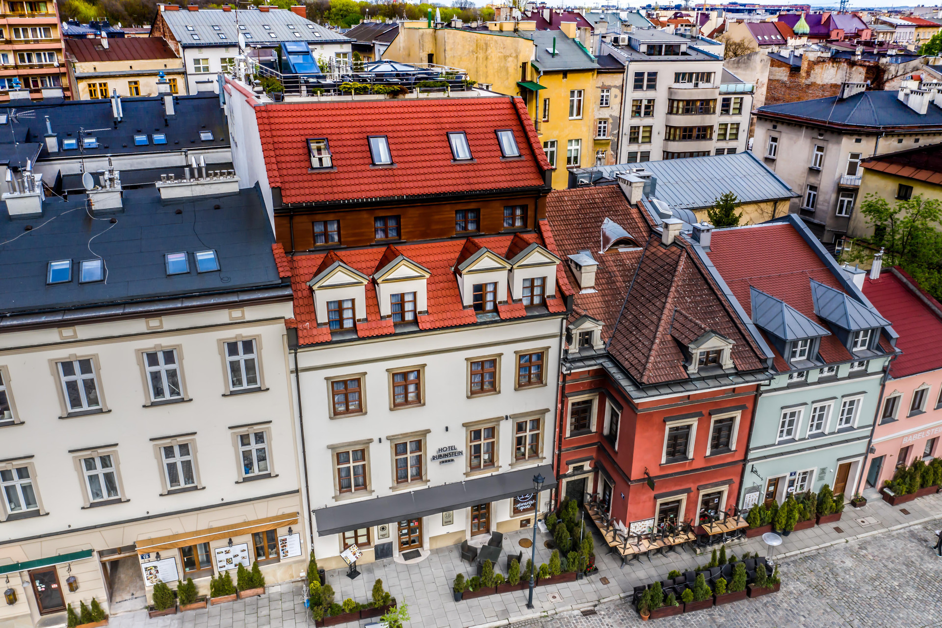 Vista Exterior Hotel Rubinstein