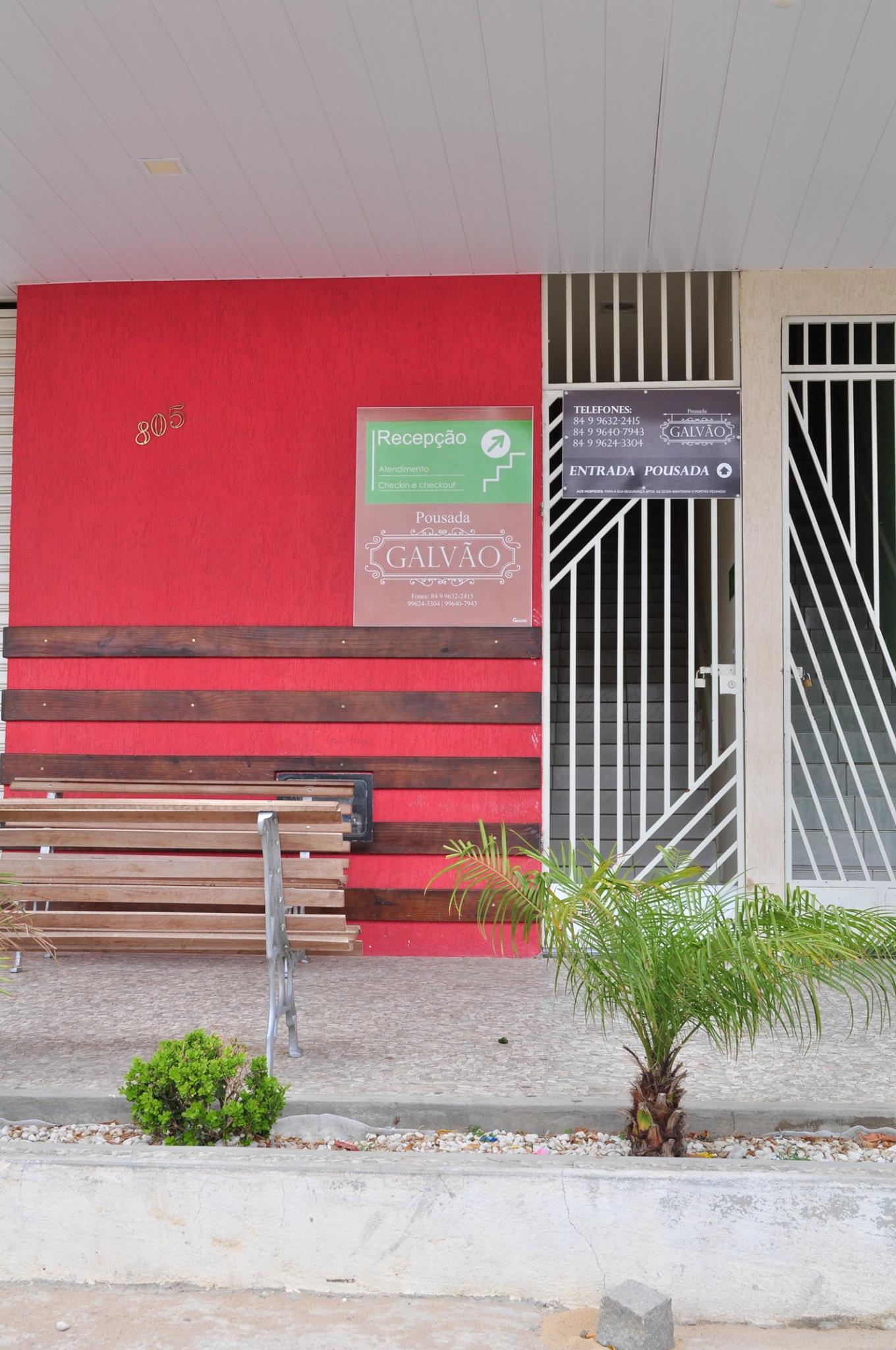 Vista Exterior Pousada Galvão