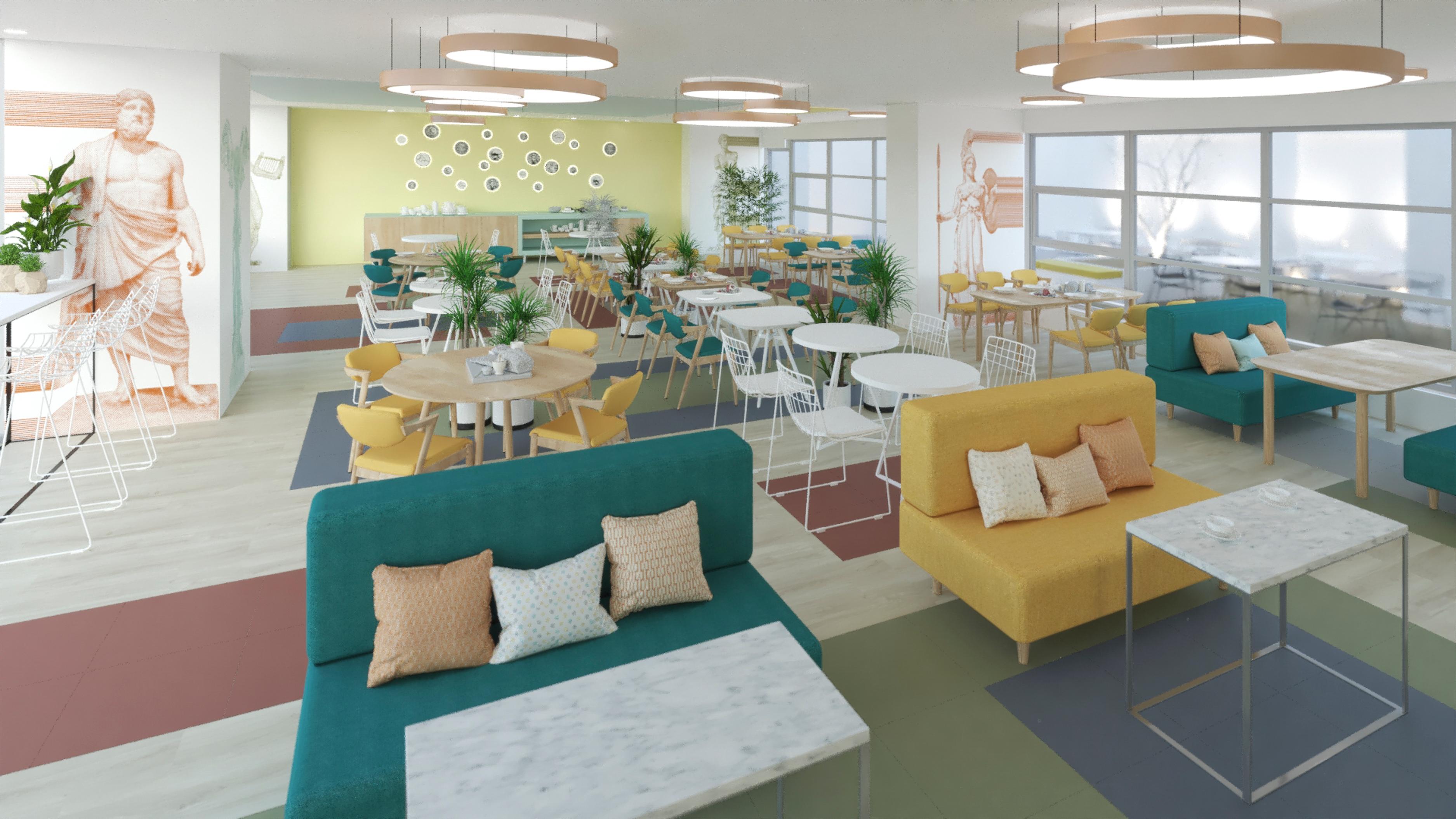 Vista Lobby ibis Styles Athens Routes