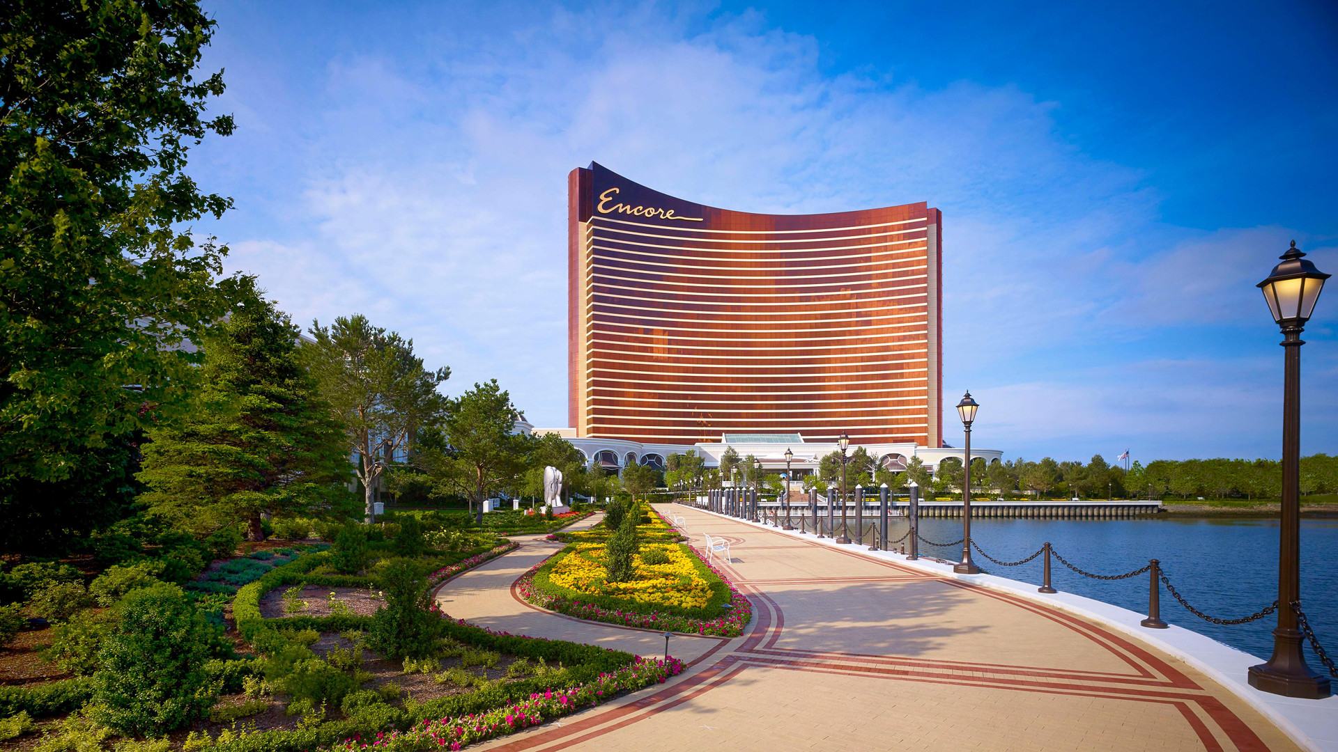 Vista Exterior Encore Boston Harbor