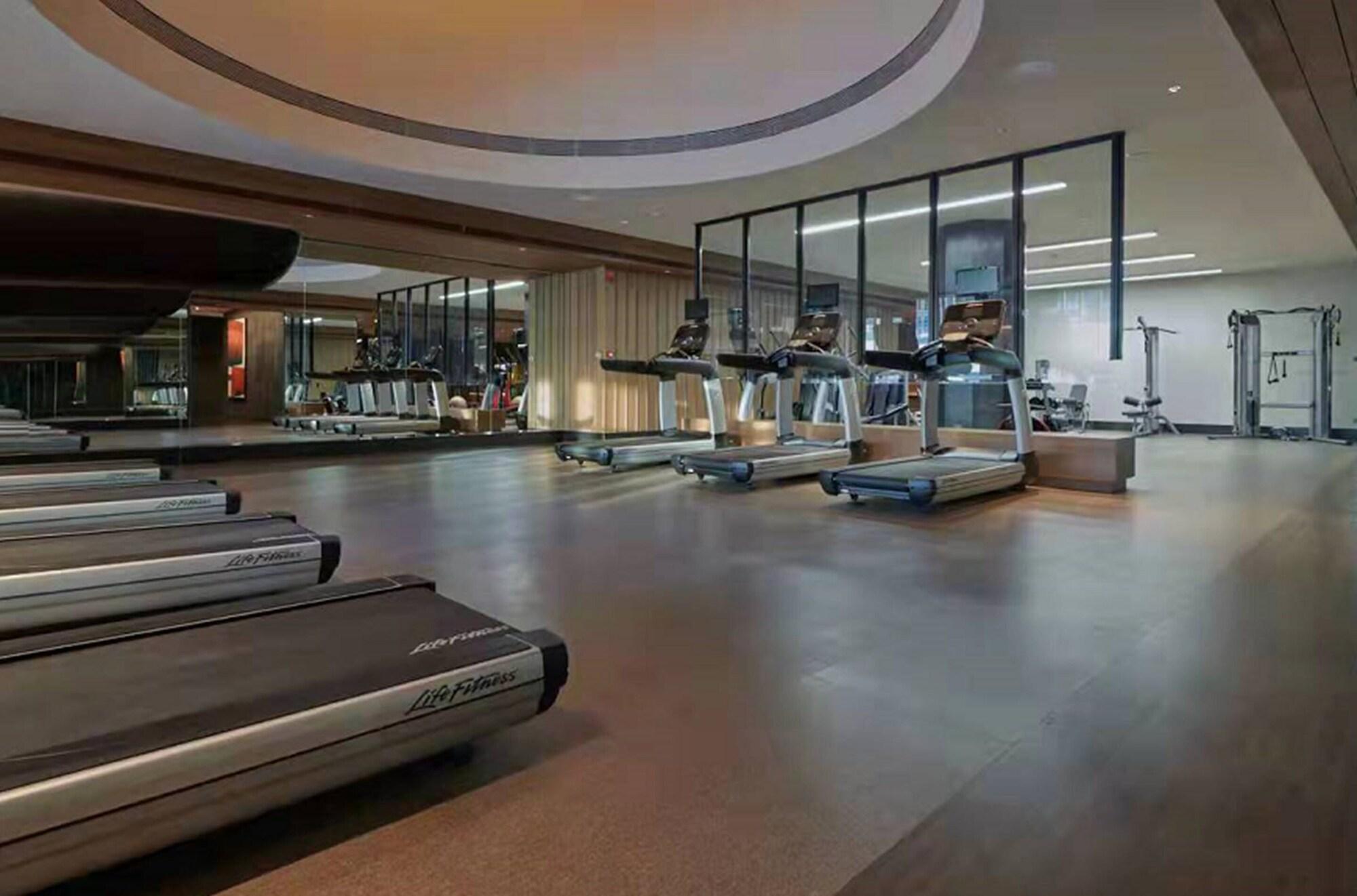 Gimnasio Mumian Beijing Daxing International Airport, part of Hyatt