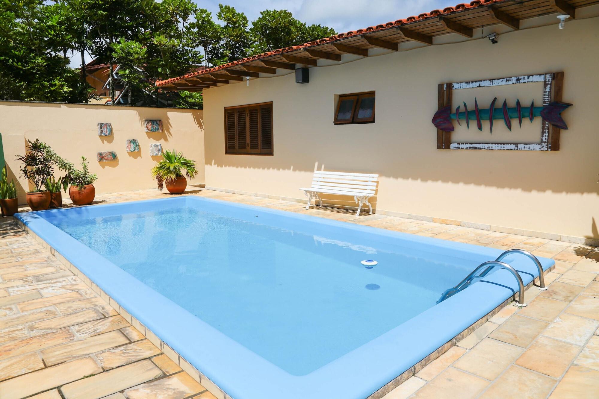 Vista Piscina Pousada Canto dos Golfinhos