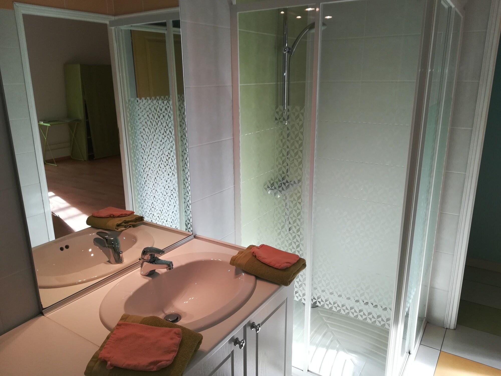 Equipamiento de Habitación La Halte du Pelerin Chambres d'hôtes