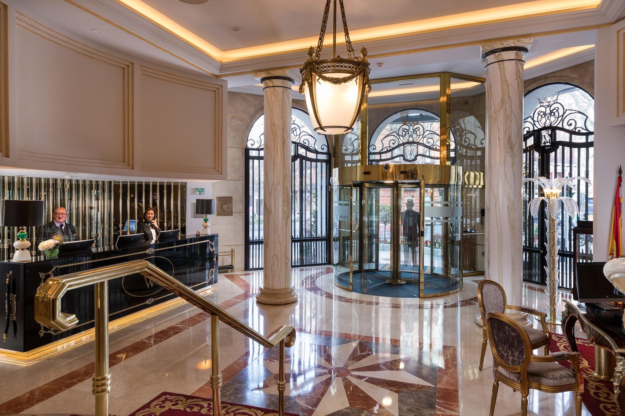 Vista Lobby Wellington Hotel & Spa Madrid