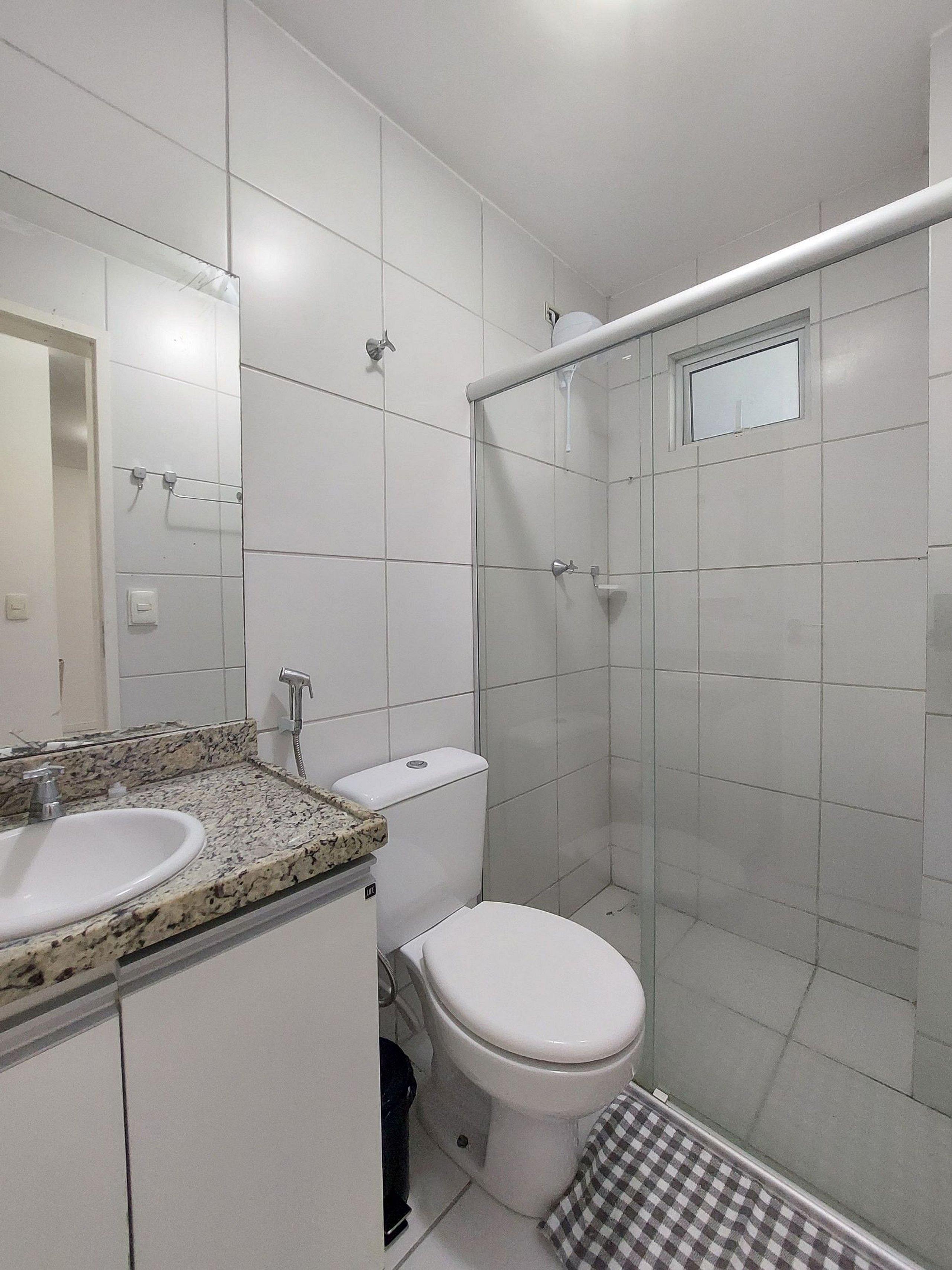 Baño Apartamento encantador no Edifício Manhattan