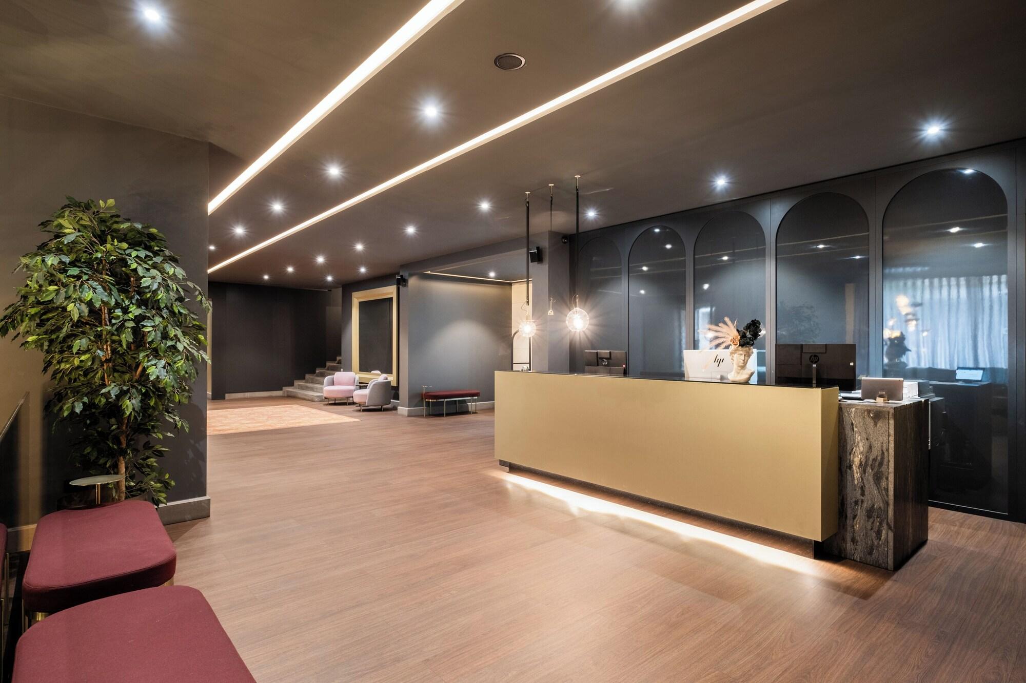 Vista Lobby Eurostars Matera LaSuite