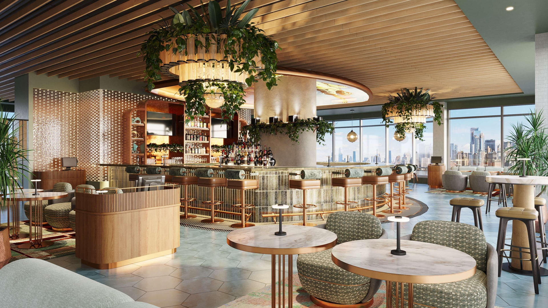 Bar/Salón Hyatt Regency Jersey City on the Hudson